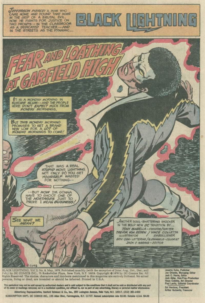 Read online Black Lightning comic -  Issue #9 - 2