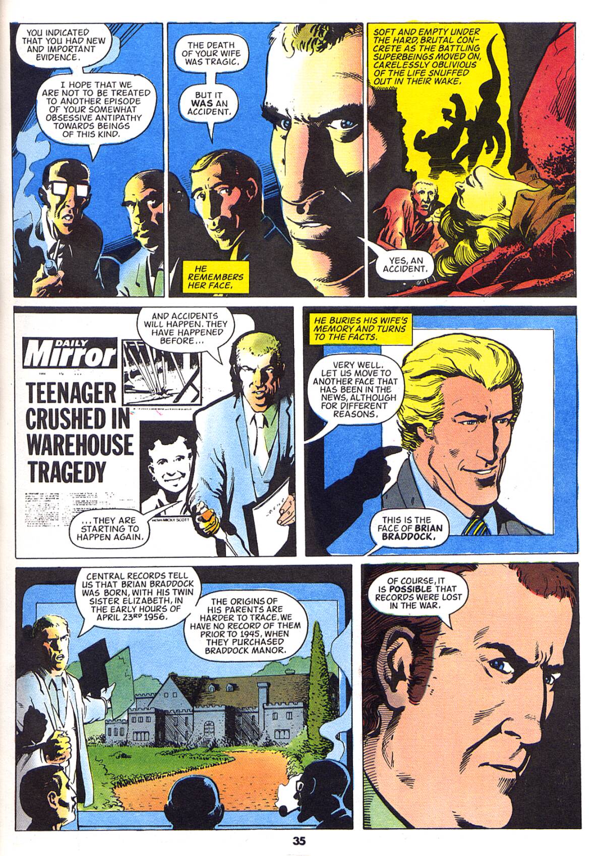 Read online Captain Britain (1988) comic -  Issue # TPB - 35