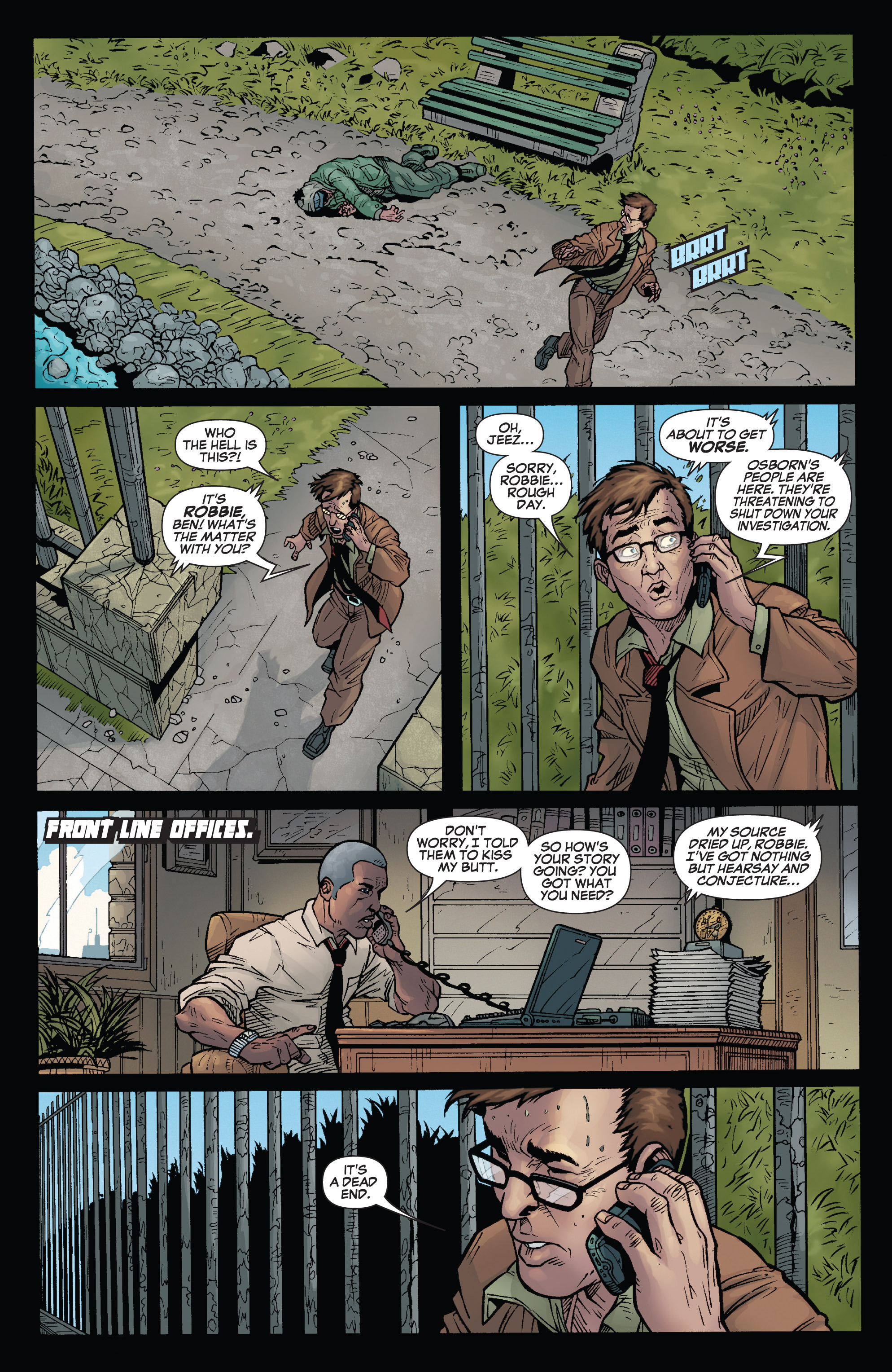 Read online Dark Reign: Hawkeye comic -  Issue #5 - 23