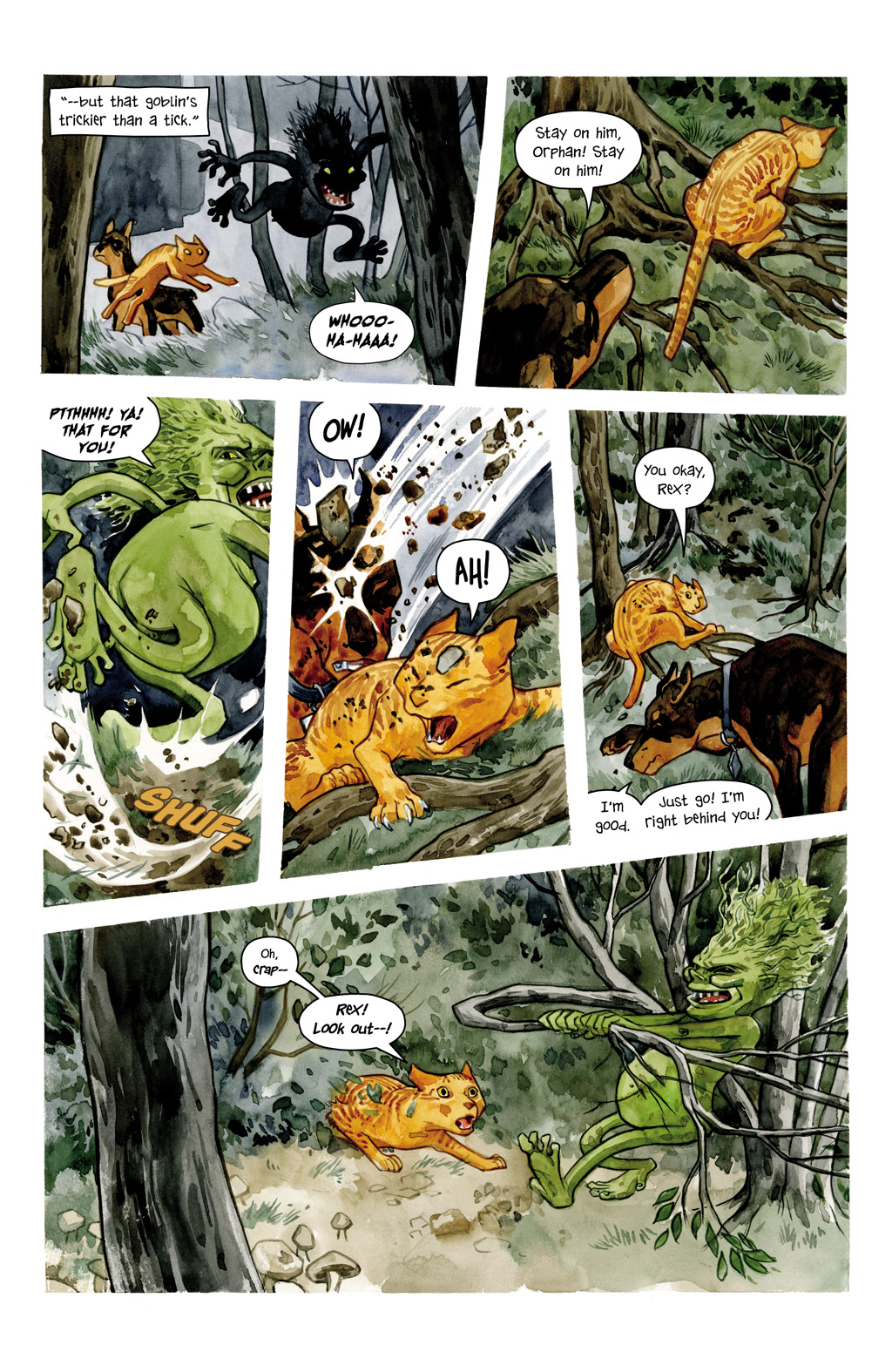 Read online Beasts of Burden: Neighborhood Watch comic -  Issue # Full - 5