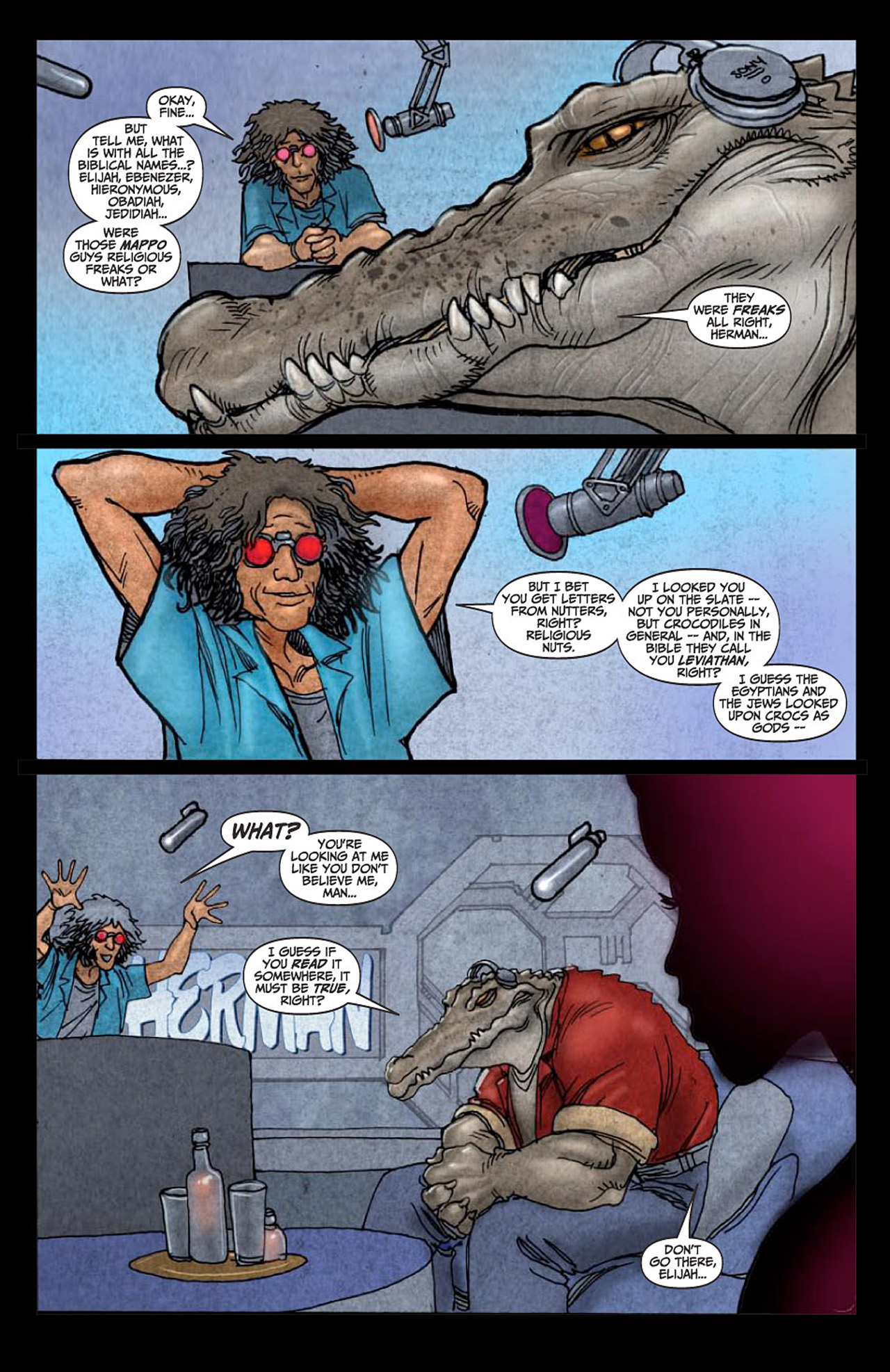 Read online Elephantmen comic -  Issue #2 - 23