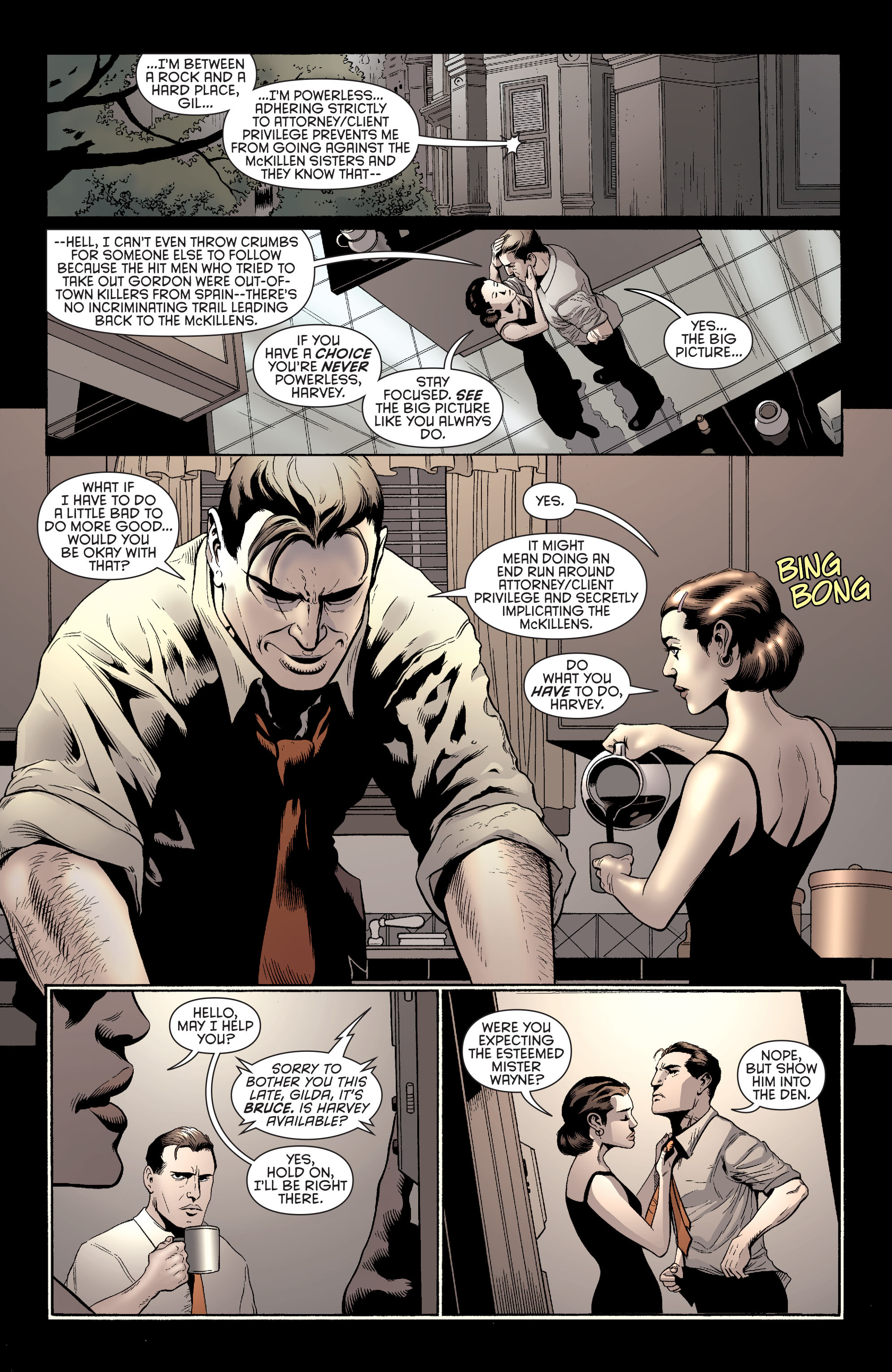 Read online Batman and Robin (2011) comic -  Issue #27 - Batman and Two-Face - 16