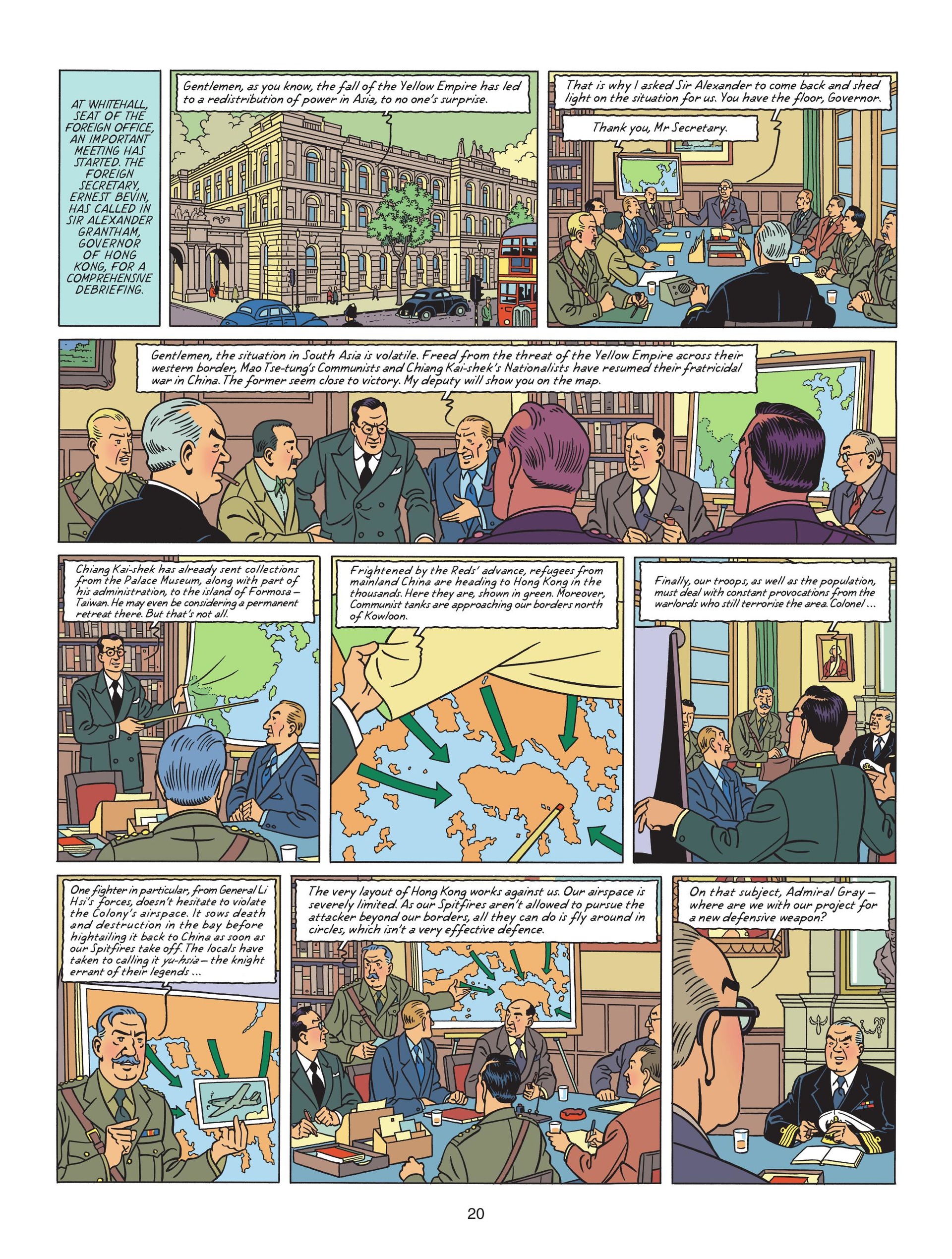 Read online Blake & Mortimer comic -  Issue #25 - 22