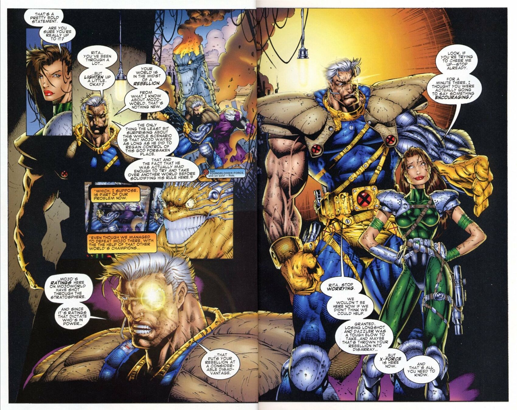 Read online X-Force/Youngblood comic -  Issue # Full - 11
