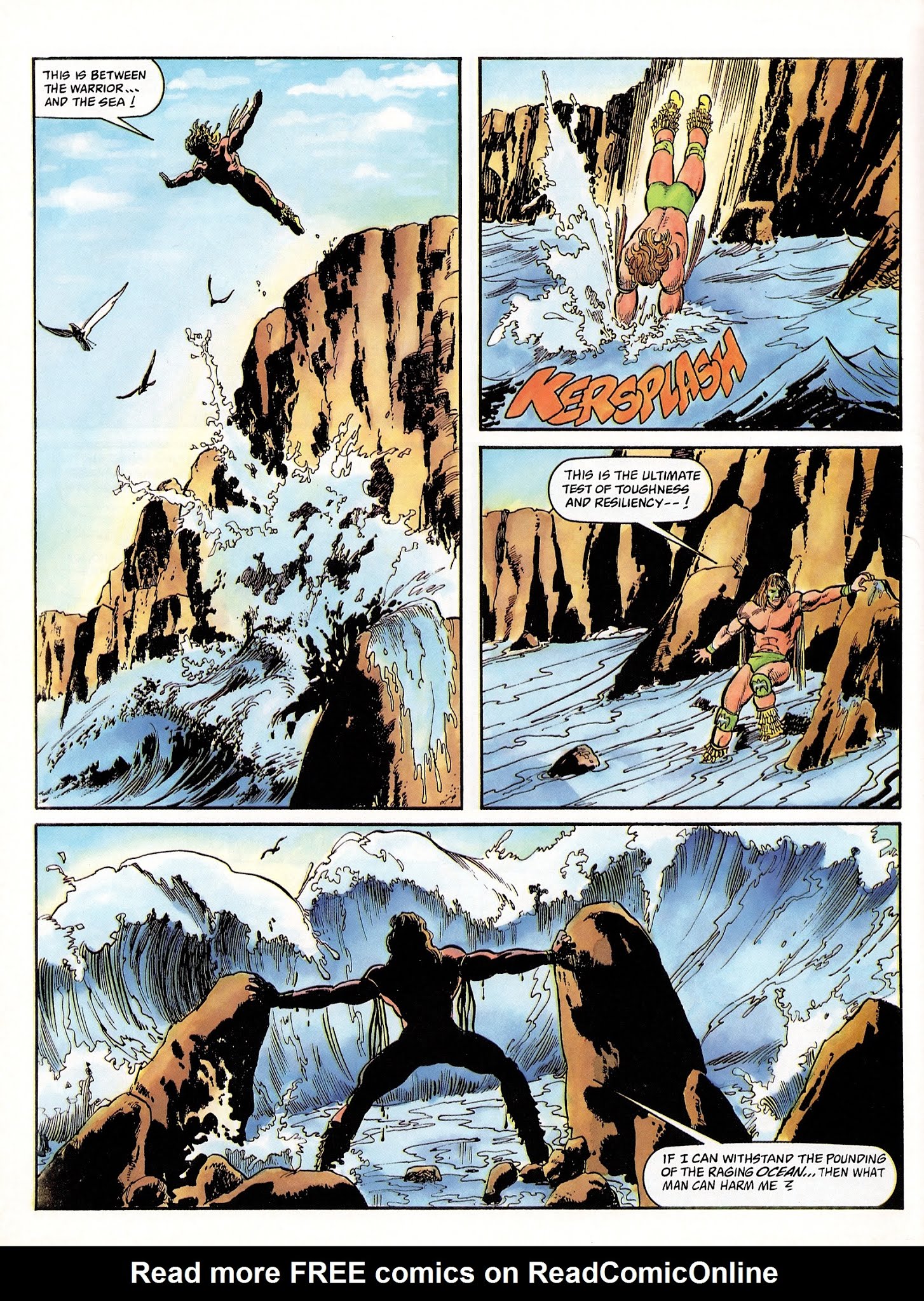 Read online WWF Battlemania comic -  Issue #2 - 16