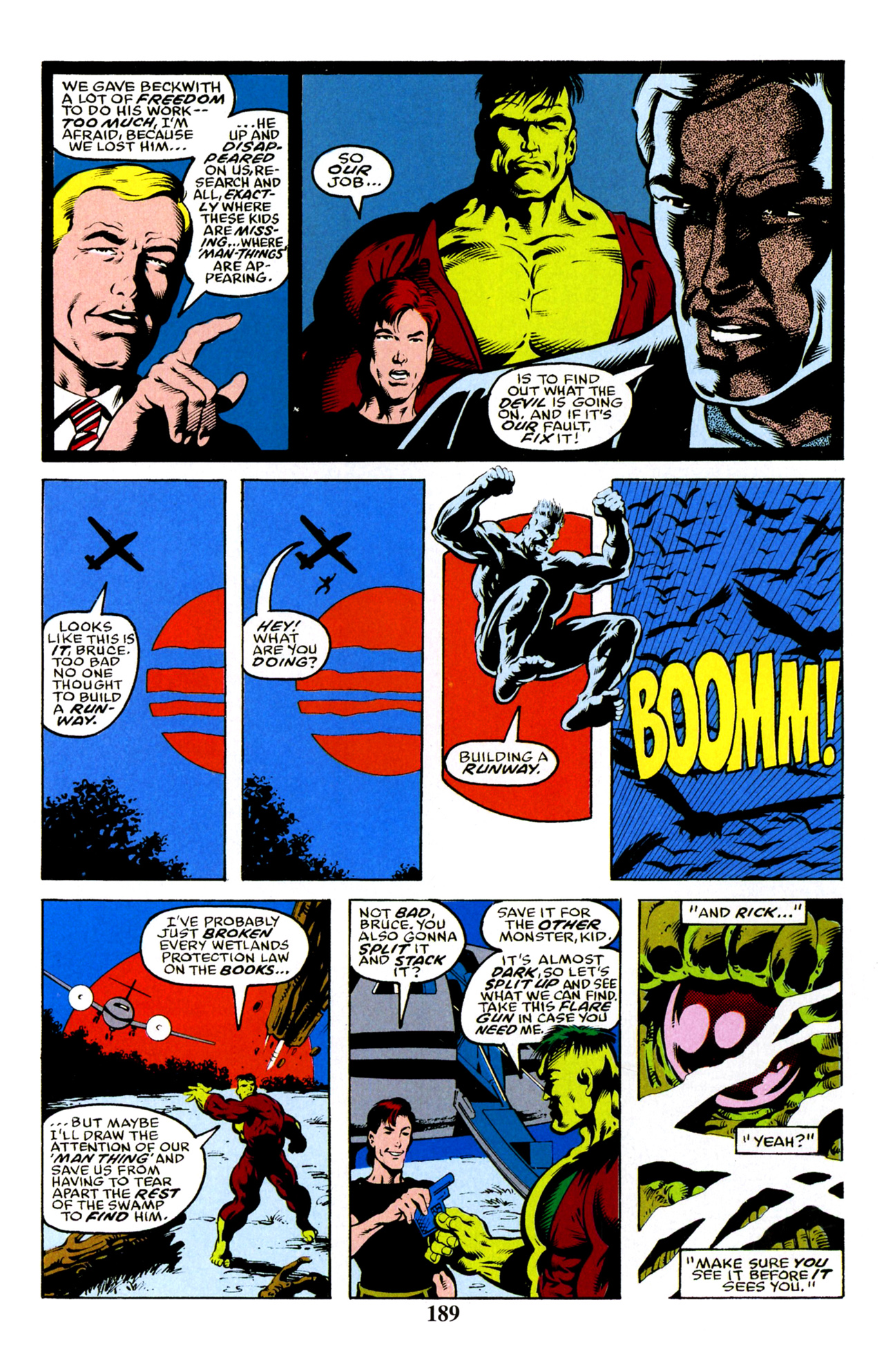 Read online Hulk Visionaries: Peter David comic -  Issue # TPB 7 - 188