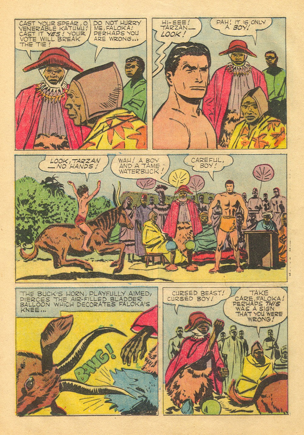 Read online Tarzan (1948) comic -  Issue #115 - 20