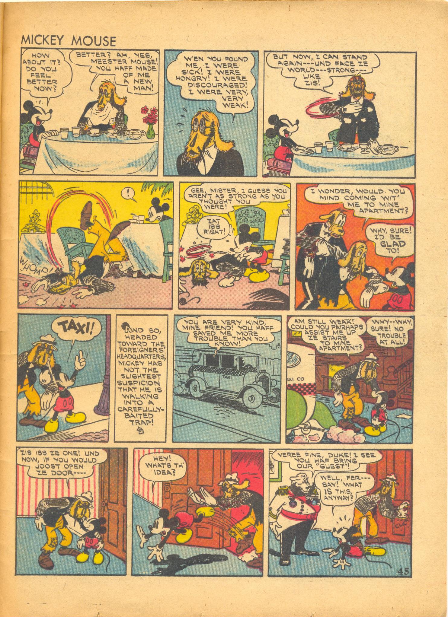 Read online Walt Disney's Comics and Stories comic -  Issue #6 - 47