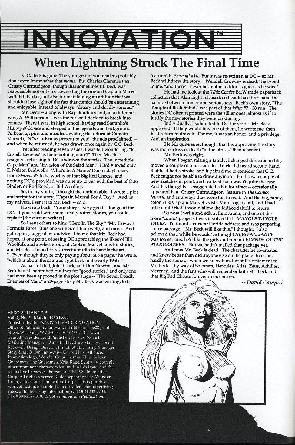 Read online Hero Alliance (1989) comic -  Issue #5 - 2