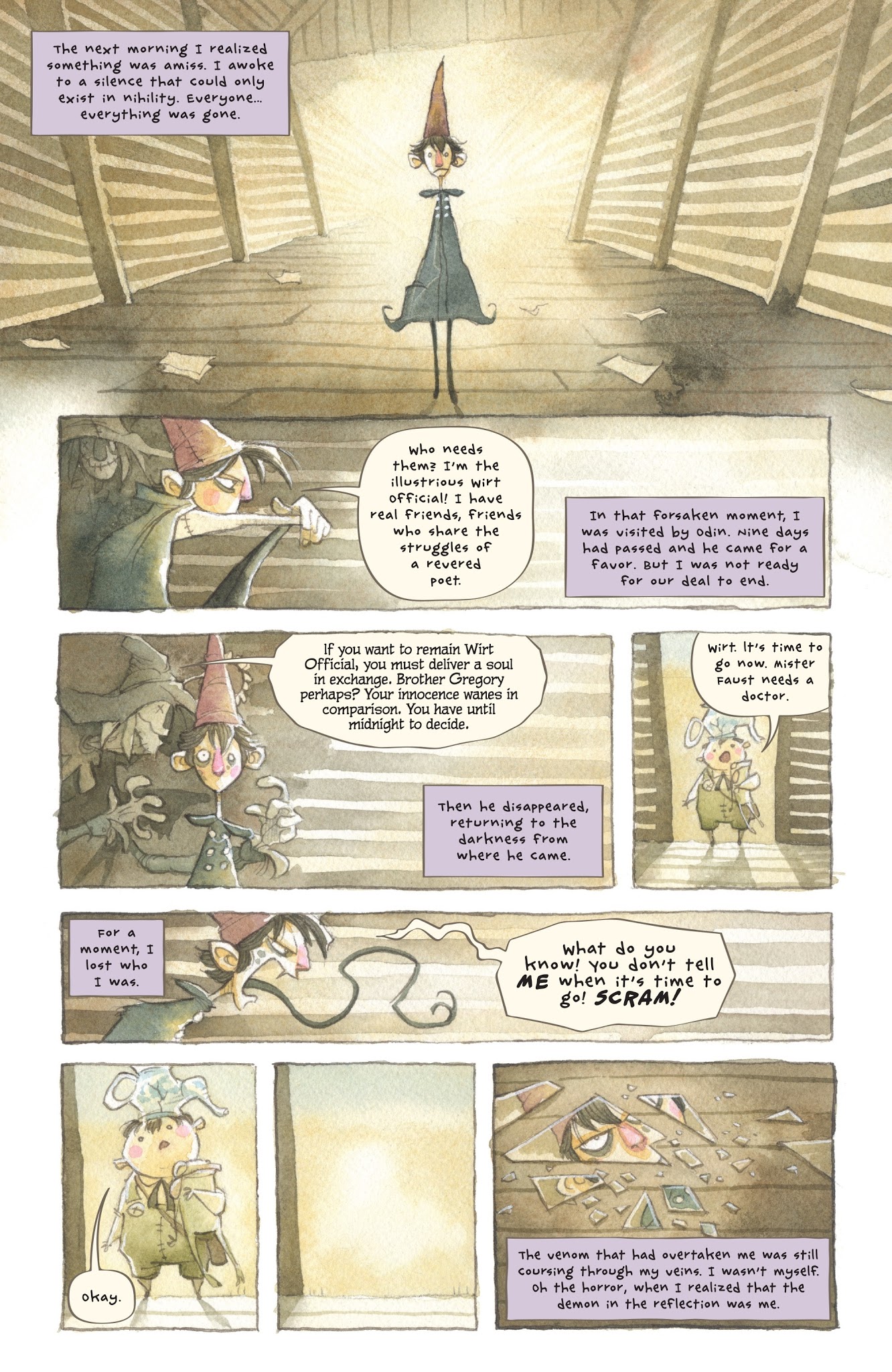 Read online Over the Garden Wall (2016) comic -  Issue # _Special 1 - 28