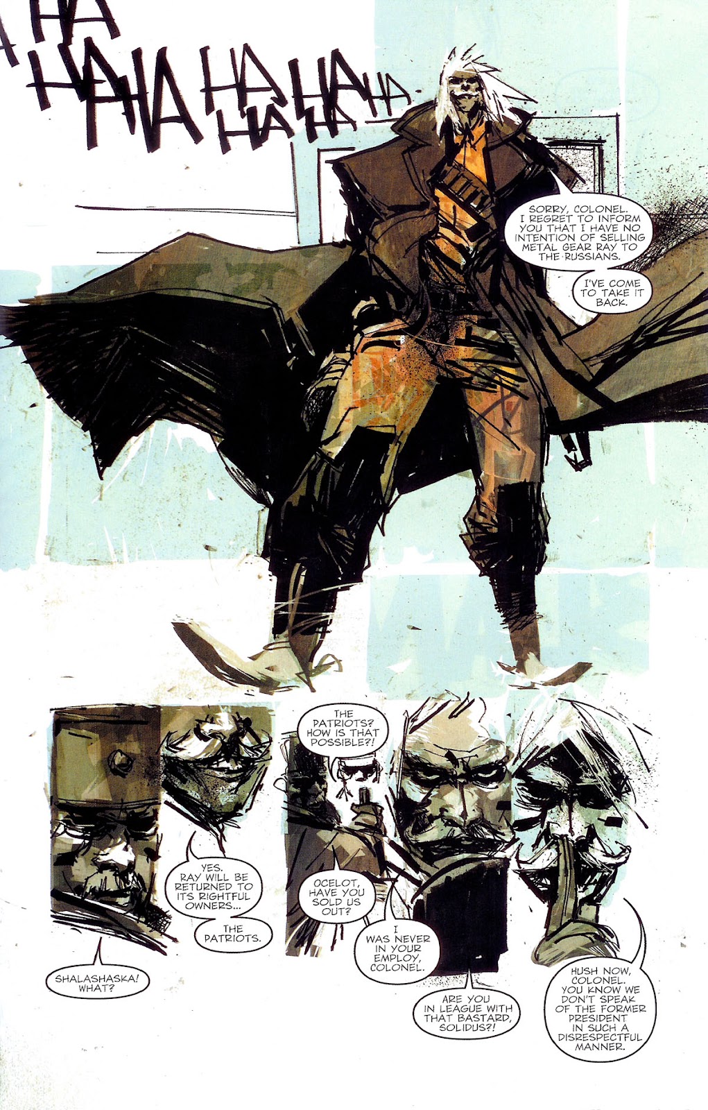 Metal Gear Solid: Sons of Liberty issue 6 - Page 14