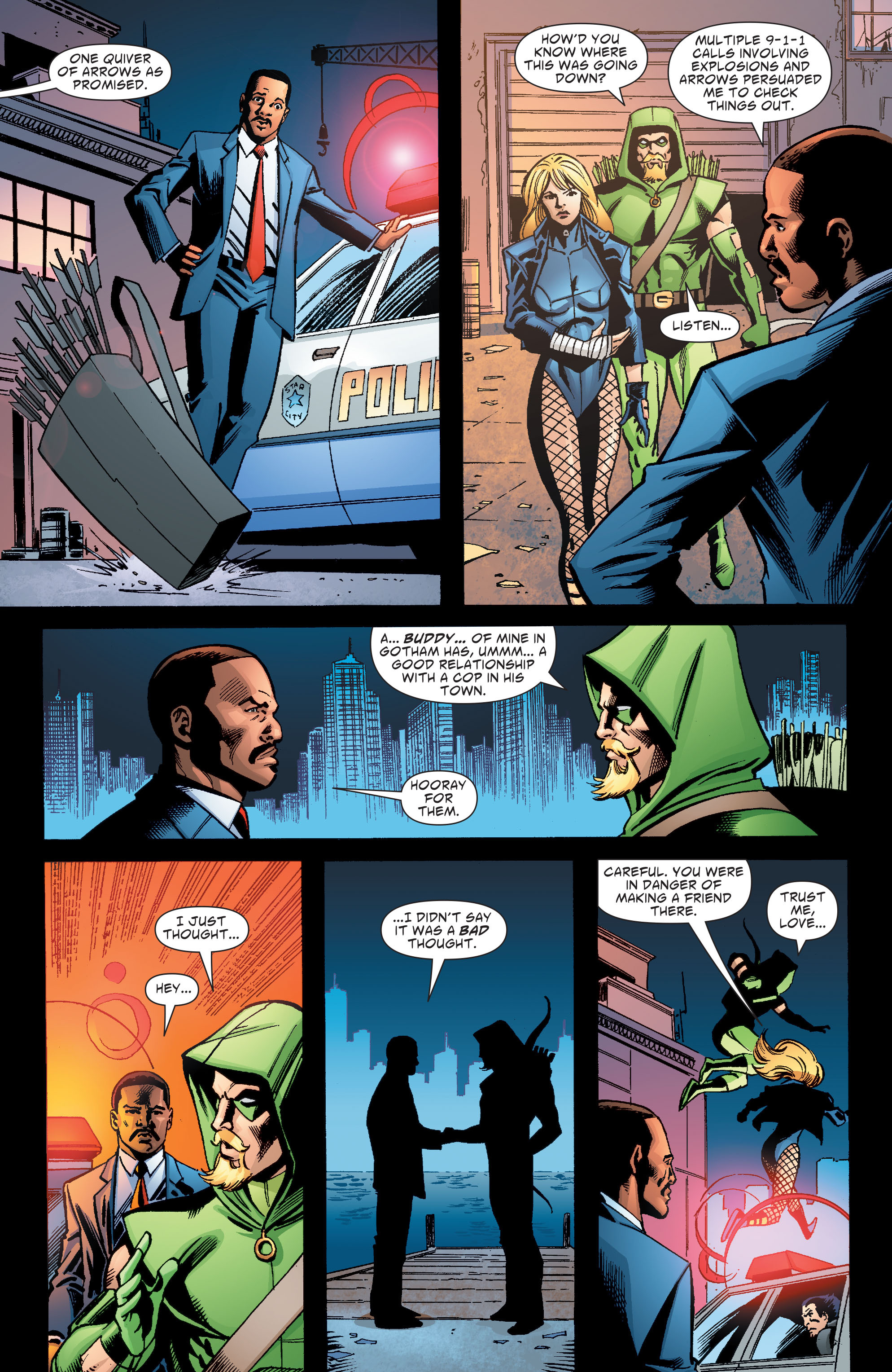 Read online Green Arrow/Black Canary comic -  Issue #16 - 20