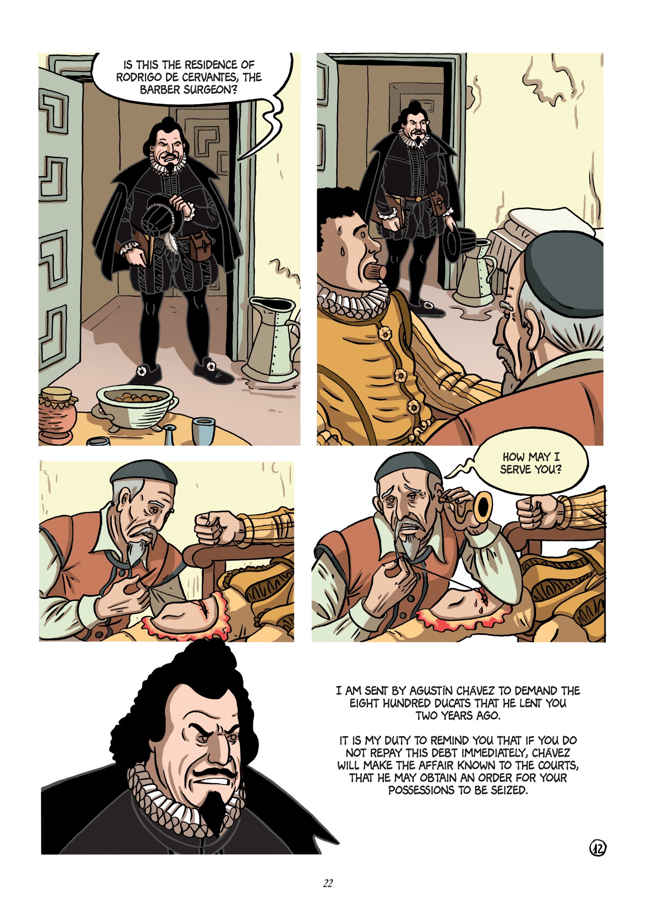 Read online Cervantes comic -  Issue # TPB 1 - 21