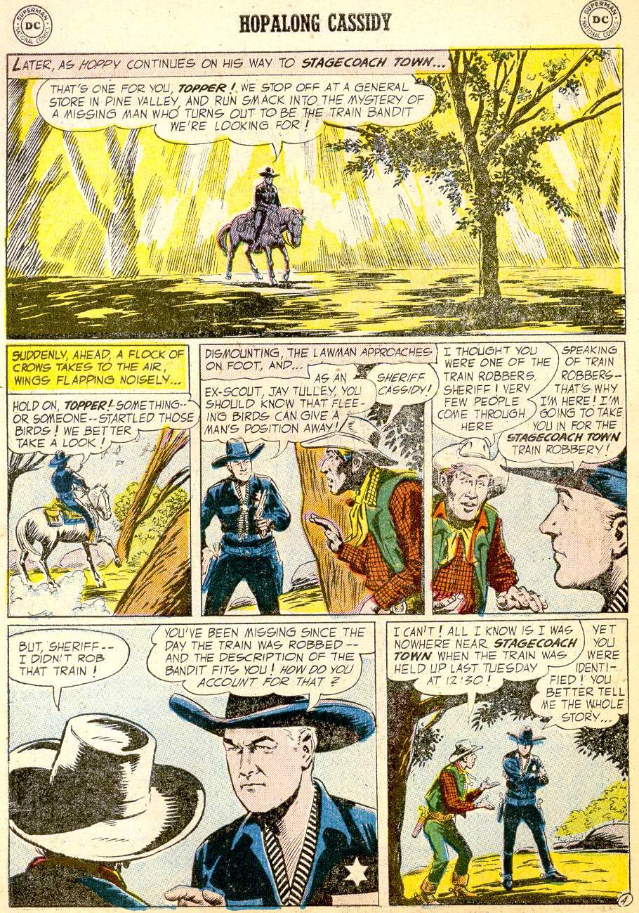 Read online Hopalong Cassidy comic -  Issue #107 - 6