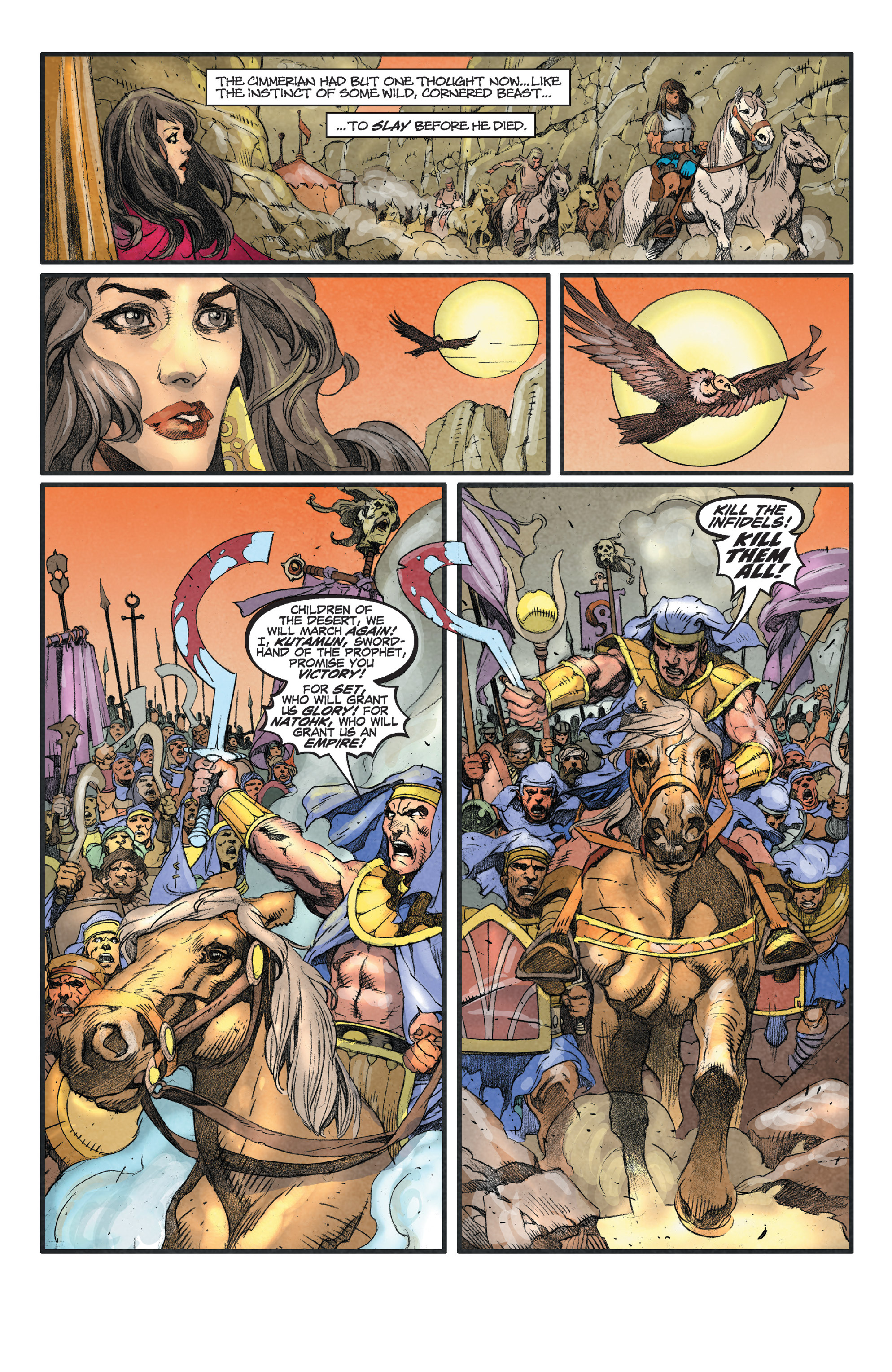 Read online Conan Chronicles Epic Collection comic -  Issue # TPB The Battle of Shamla Pass (Part 2) - 23