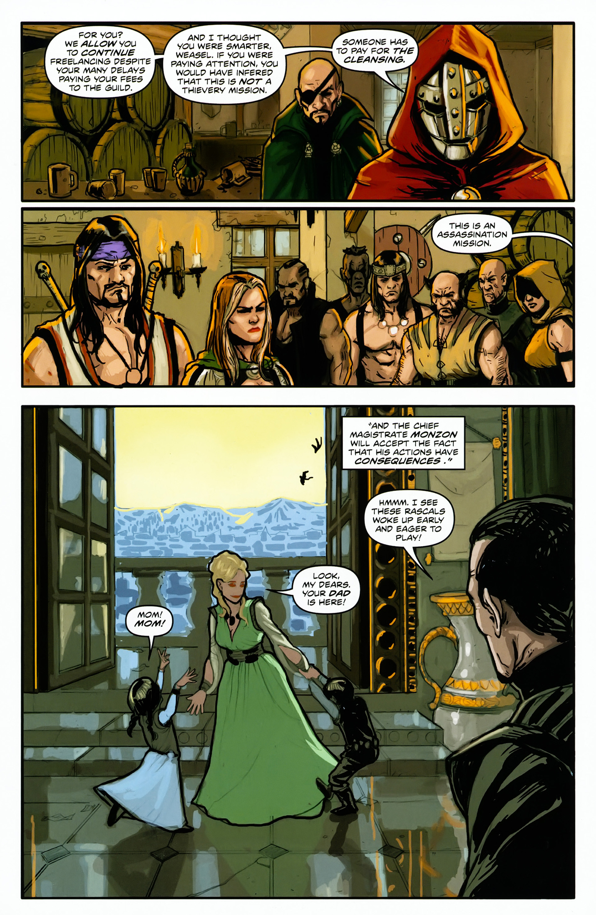 Read online Rogues! (2013) comic -  Issue #5 - 8