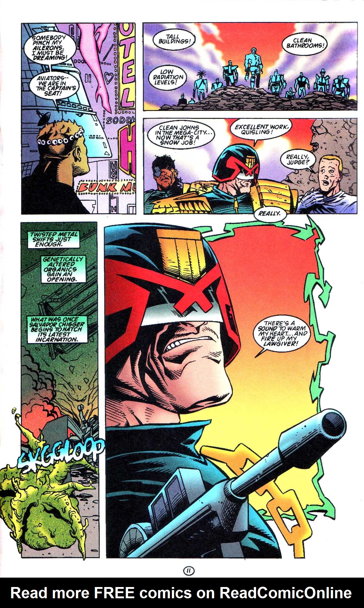 Read online Judge Dredd: Legends of the Law comic -  Issue #7 - 15