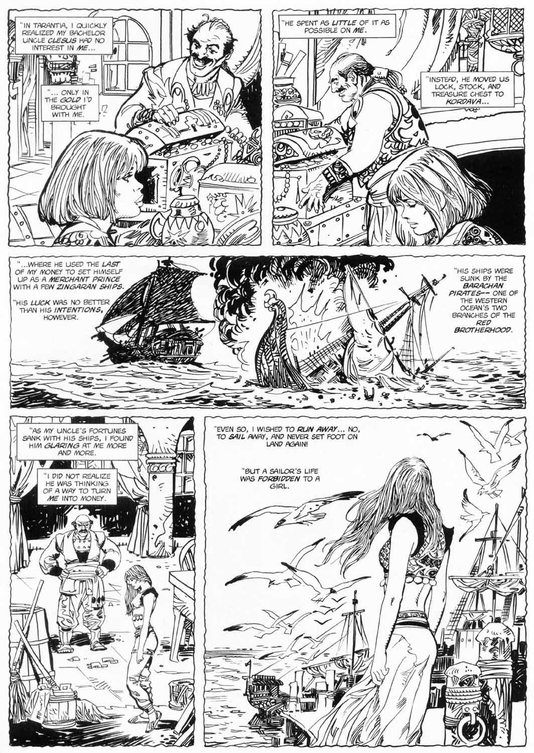 Read online The Savage Sword Of Conan comic -  Issue #225 - 53