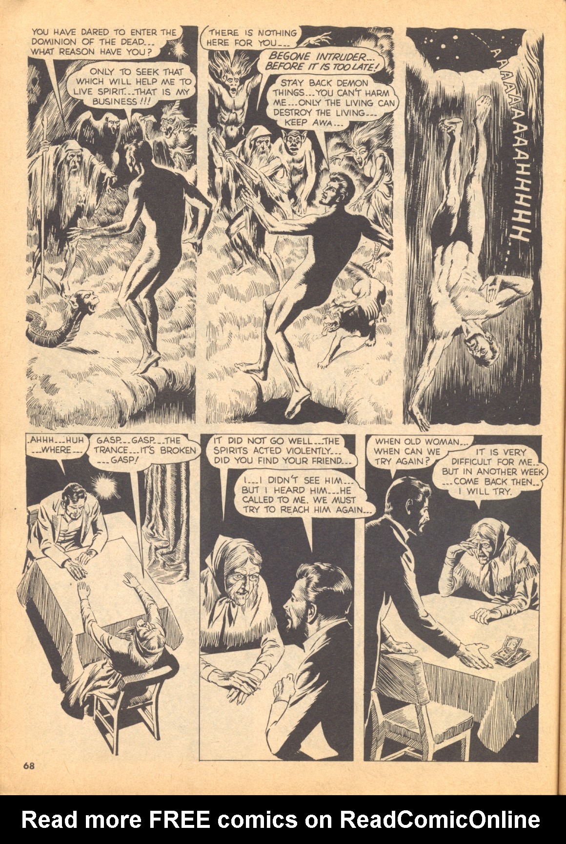 Read online Creepy (1964) comic -  Issue #74 - 68