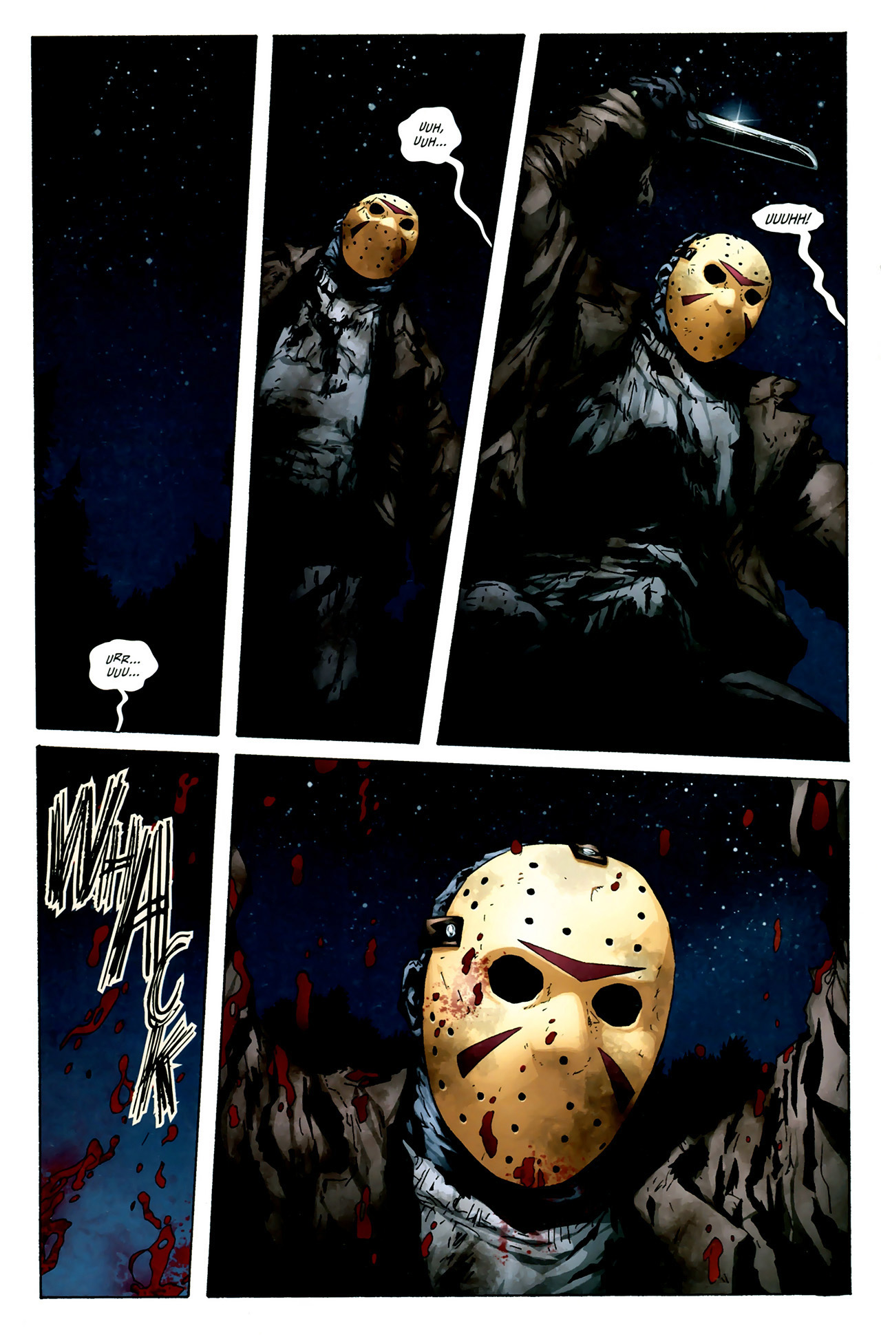 Read online Friday the 13th:  How I Spent My Summer Vacation comic -  Issue #2 - 10