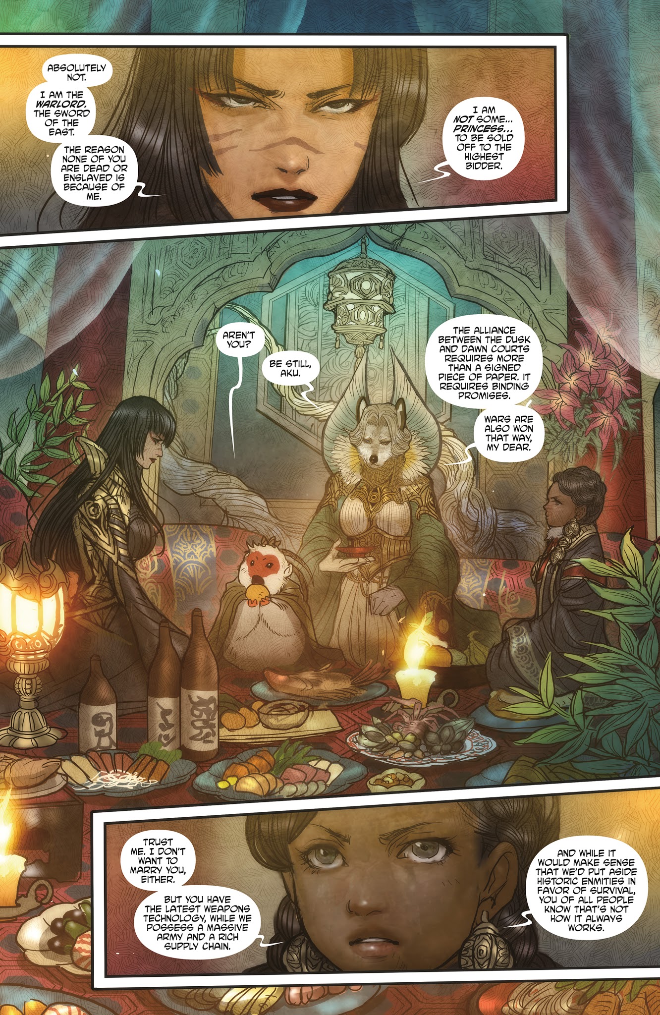 Read online Monstress comic -  Issue #15 - 7
