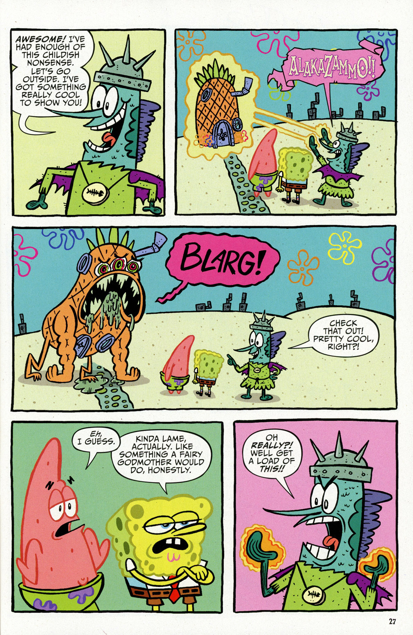Read online SpongeBob Comics comic -  Issue #62 - 29