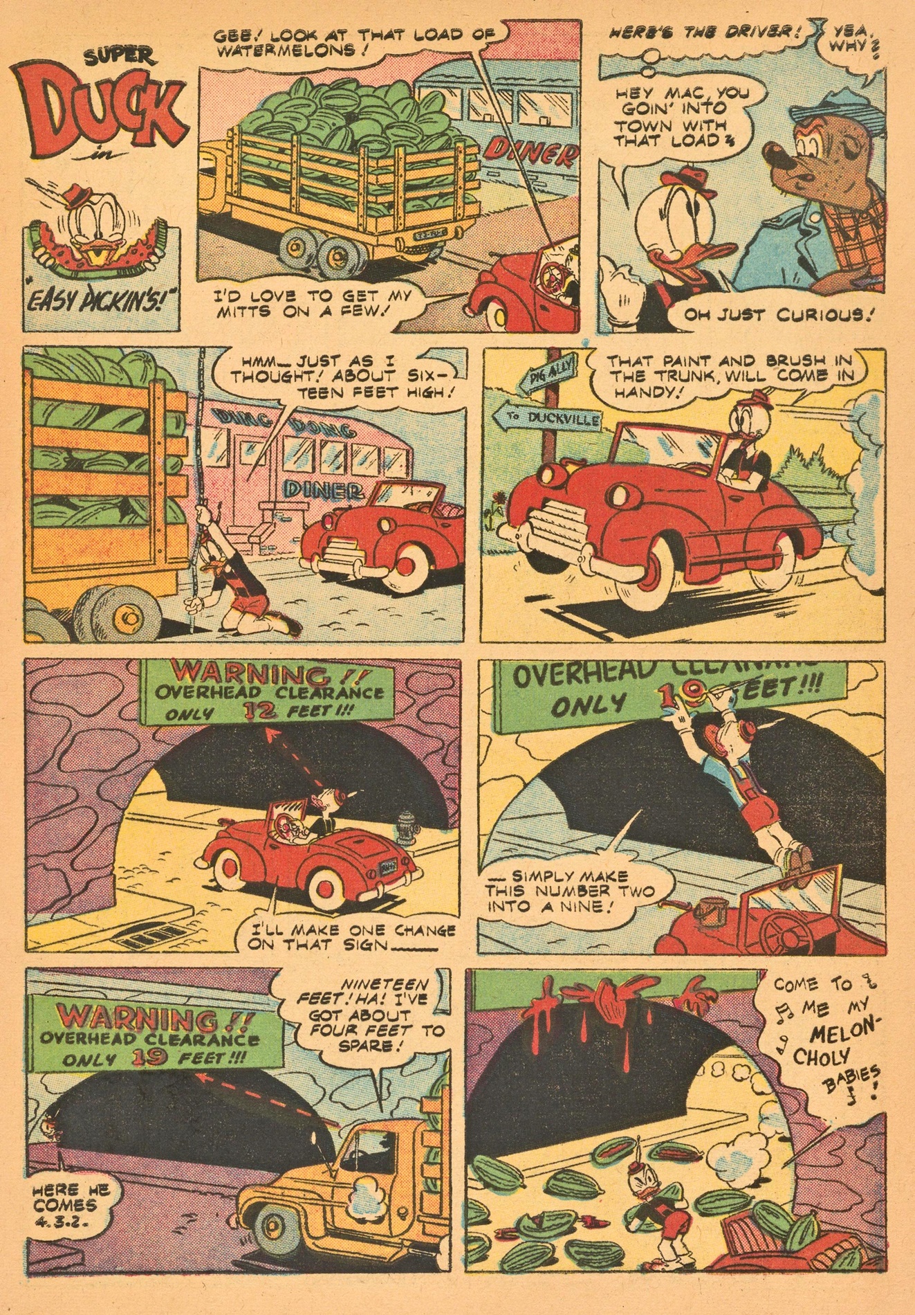 Read online Super Duck Comics comic -  Issue #63 - 5
