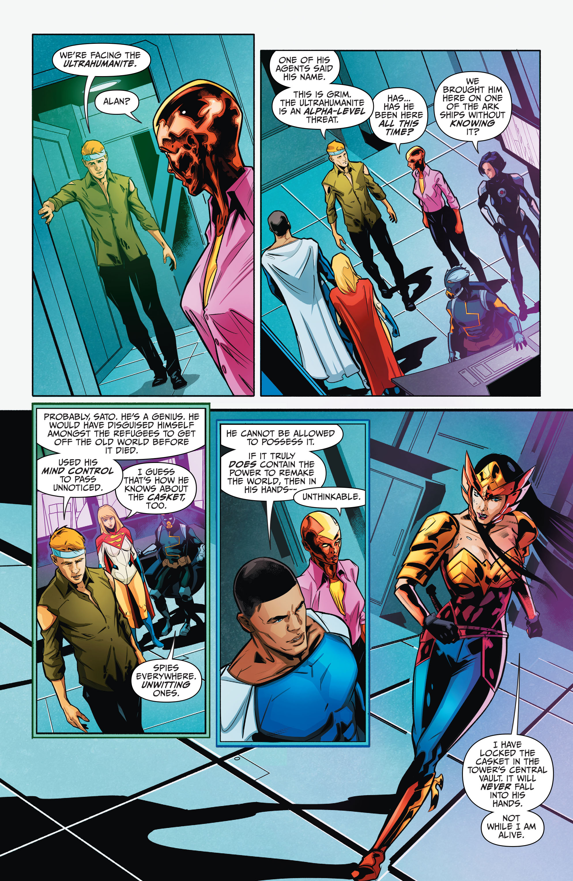Read online Earth 2: Society comic -  Issue #15 - 12