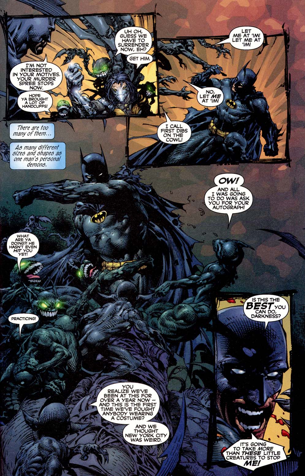 The Darkness/Batman issue Full - Page 17