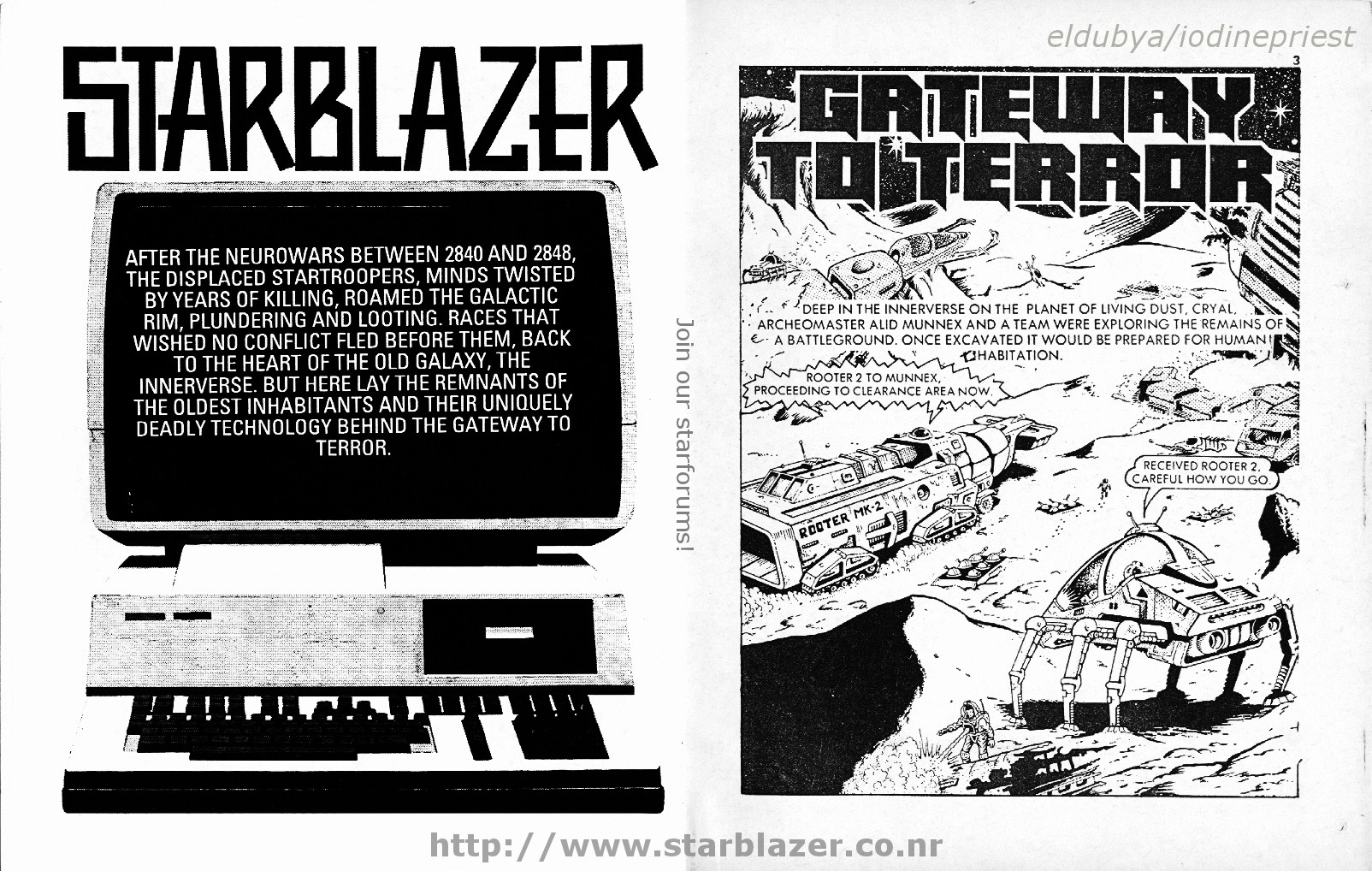 Read online Starblazer comic -  Issue #142 - 3