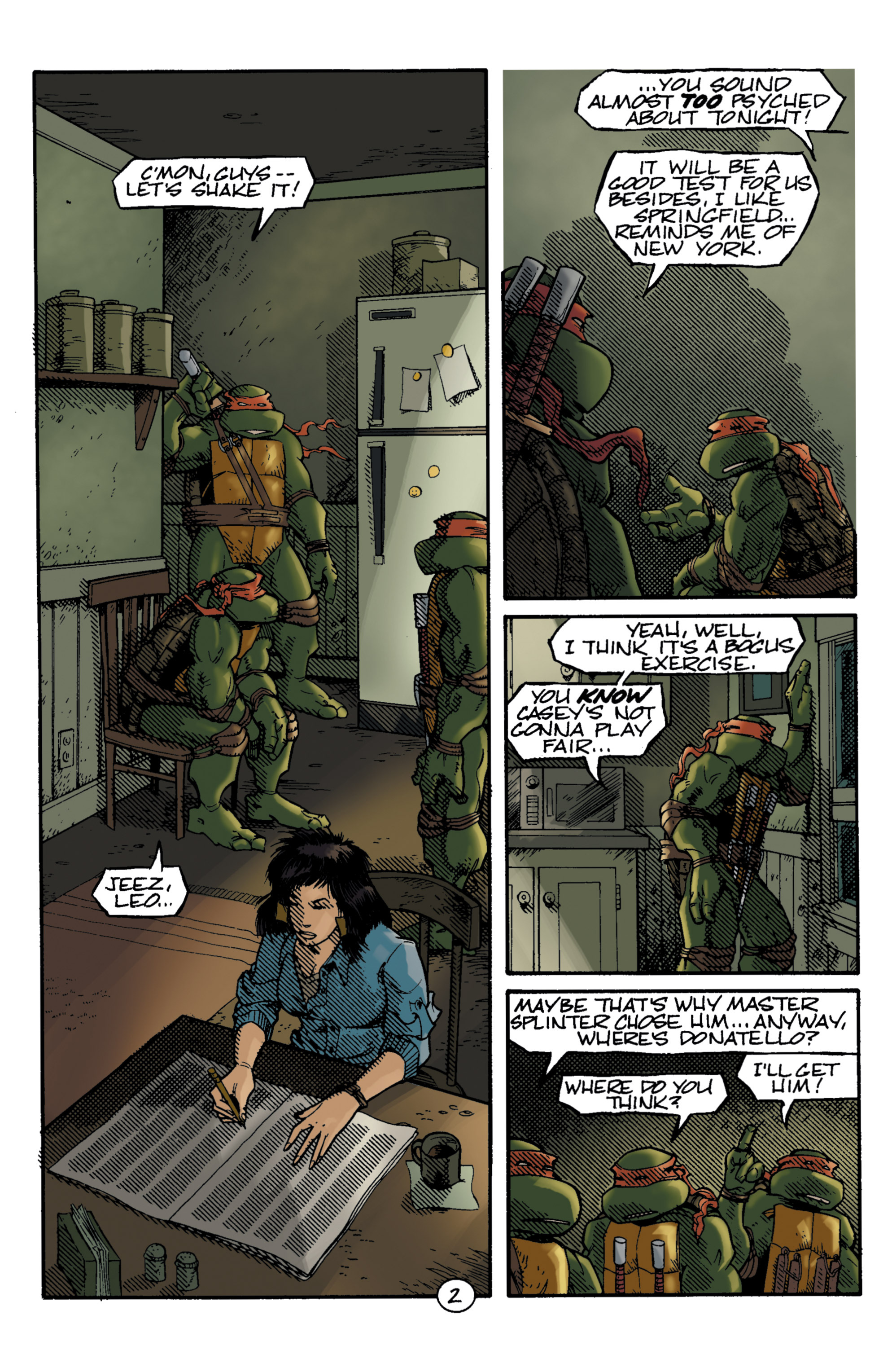 Read online Teenage Mutant Ninja Turtles Color Classics (2015) comic -  Issue #1 - 4