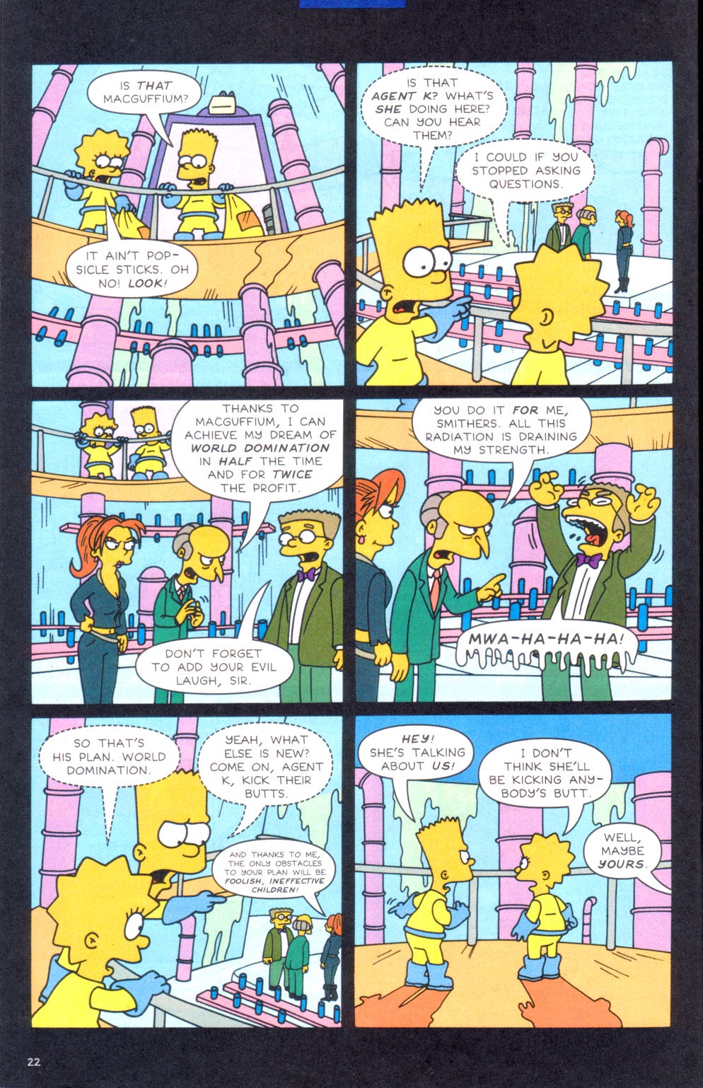 Read online Bart Simpson comic -  Issue #18 - 21