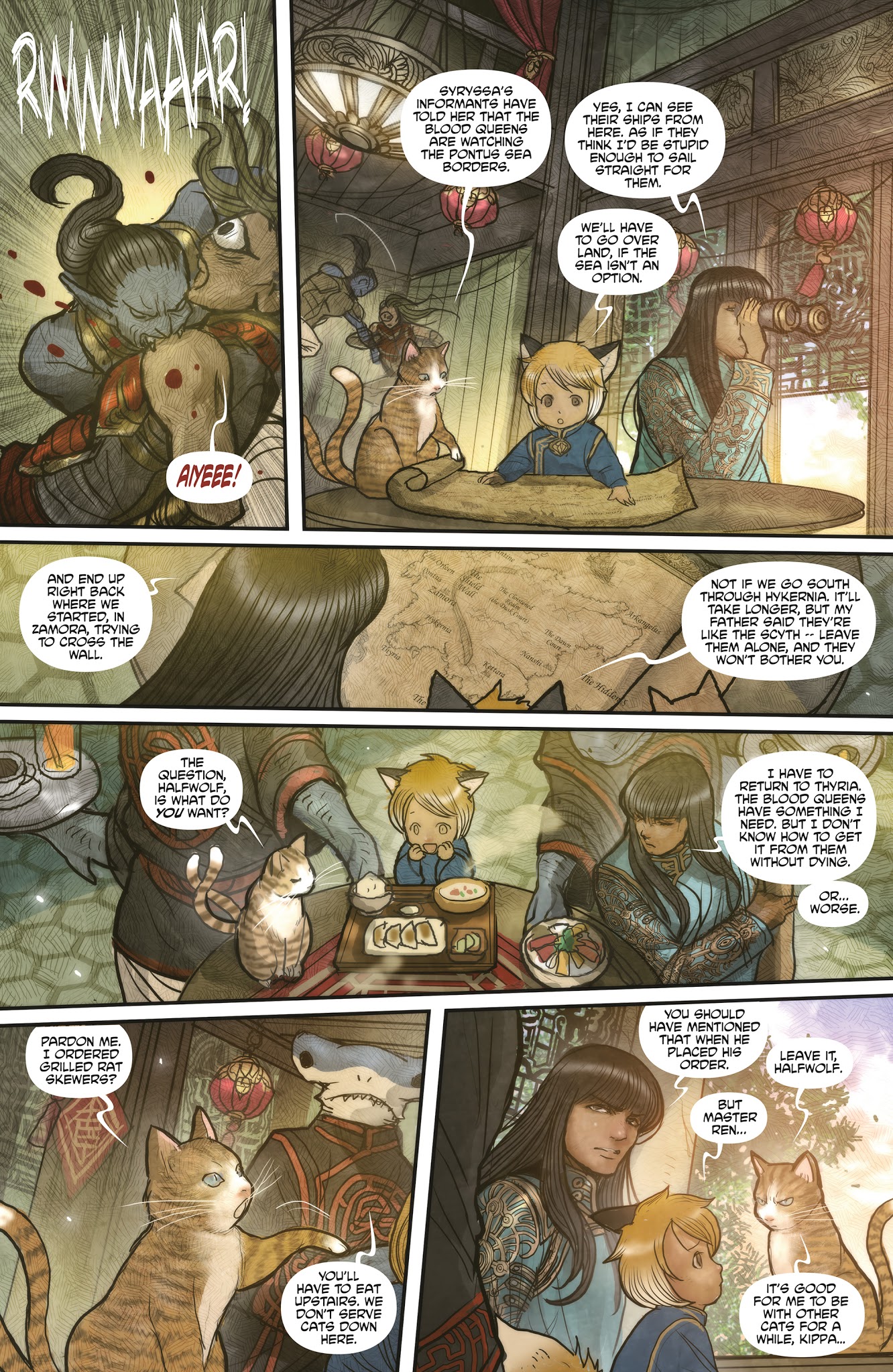 Read online Monstress comic -  Issue #13 - 13