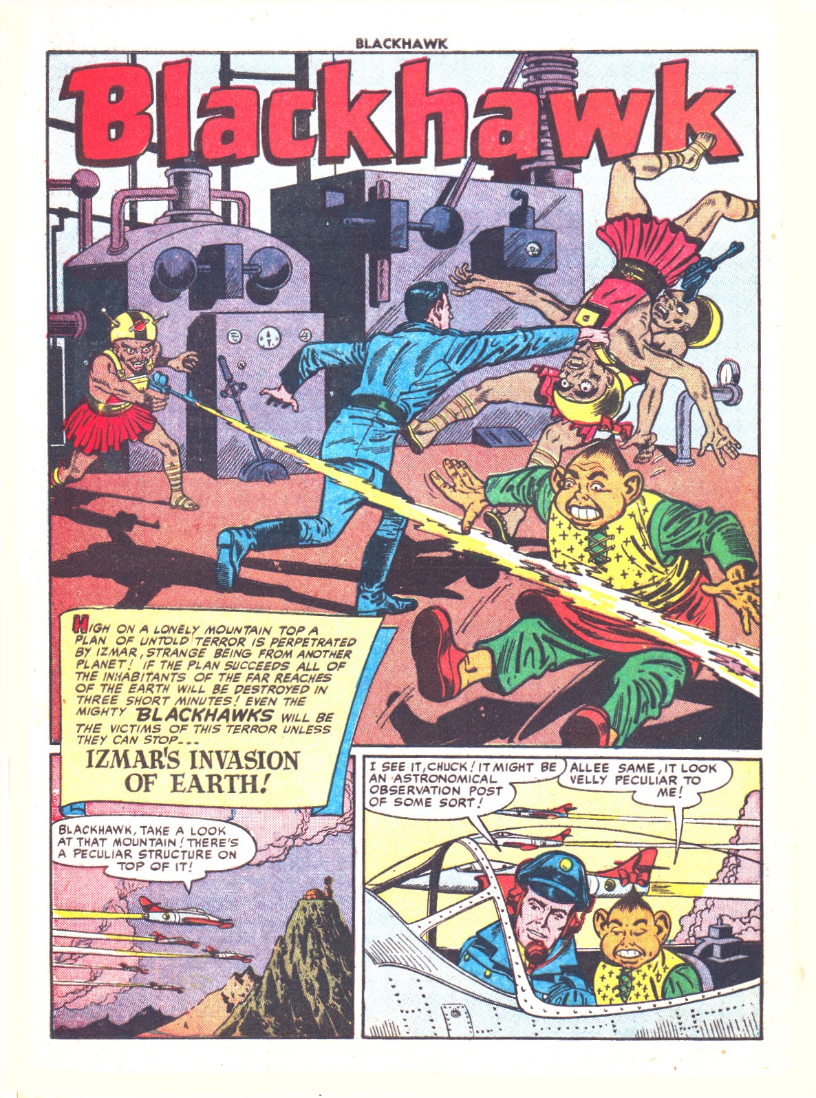Read online Blackhawk (1957) comic -  Issue #43 - 42