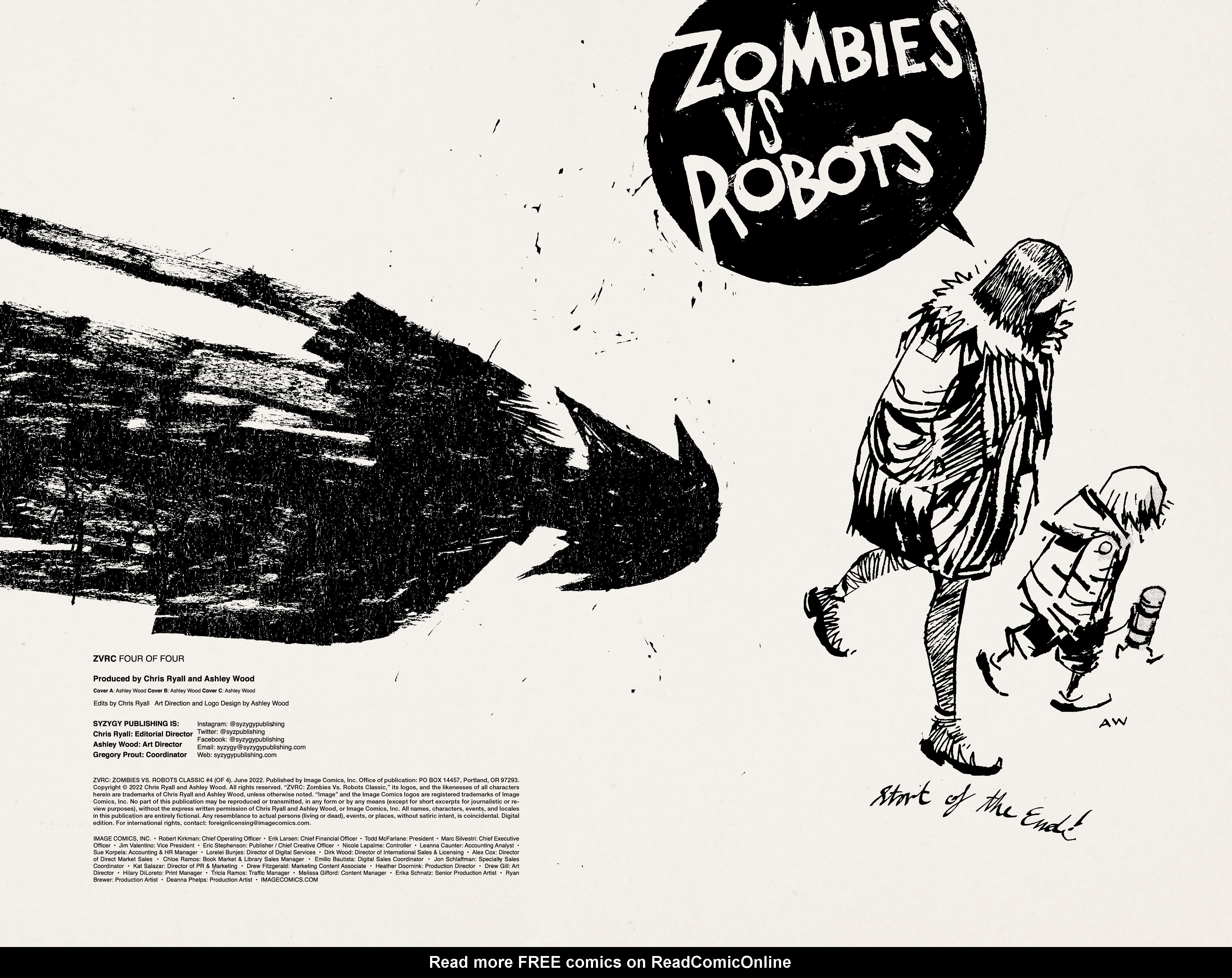 Read online ZVRC: Zombies Vs. Robots Classic comic -  Issue #4 - 2