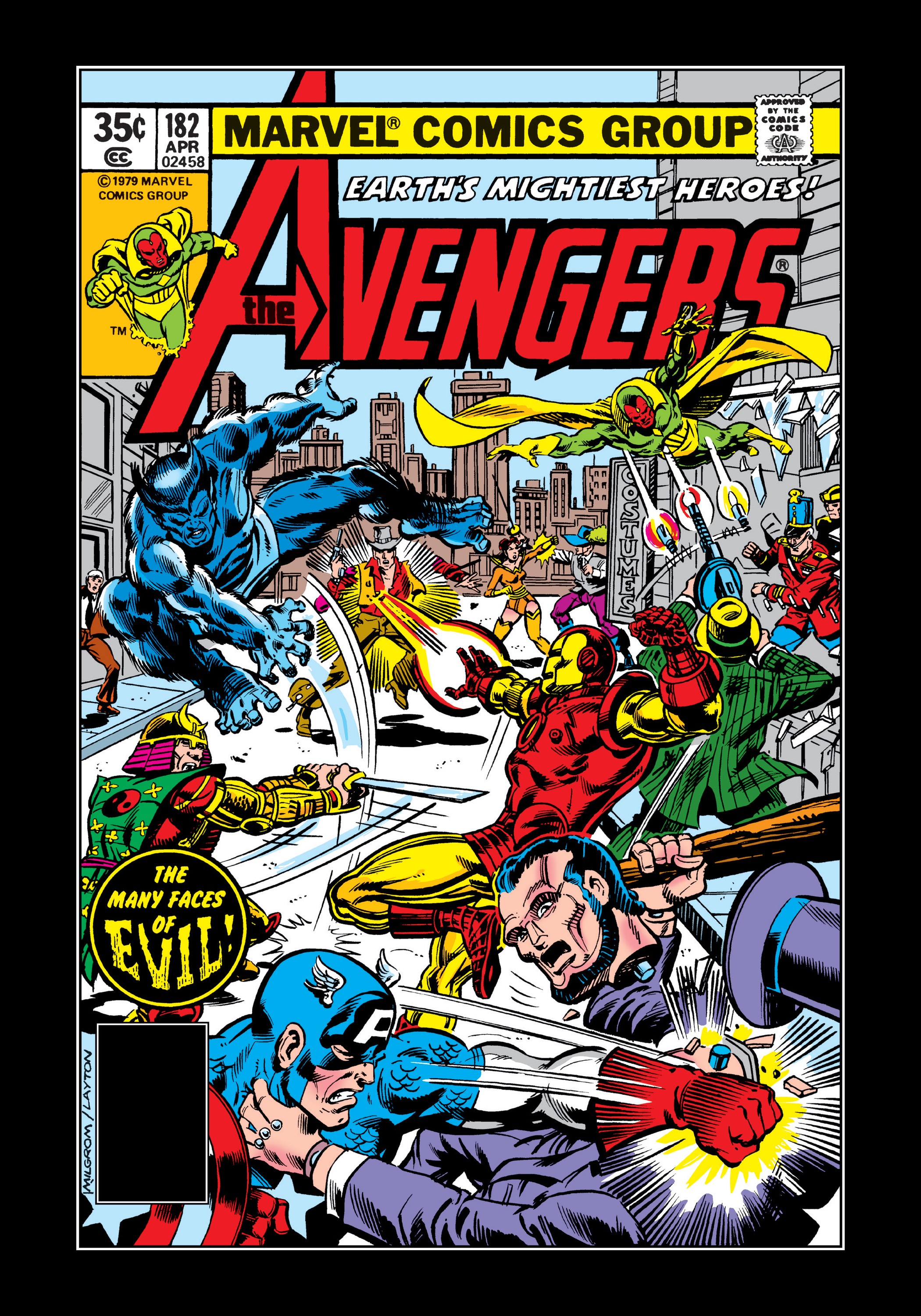 Read online Marvel Masterworks: The Avengers comic -  Issue # TPB 18 (Part 2) - 16