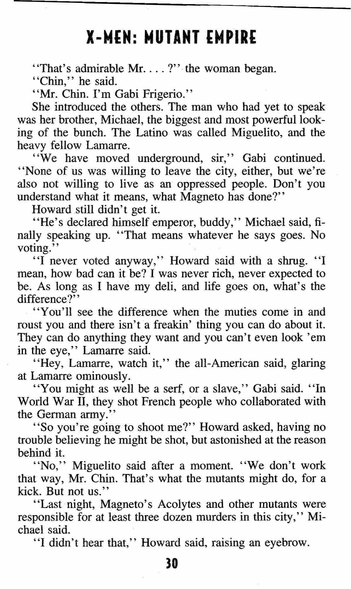 Read online X-Men: Mutant Empire comic -  Issue # TPB 3 (Part 1) - 31