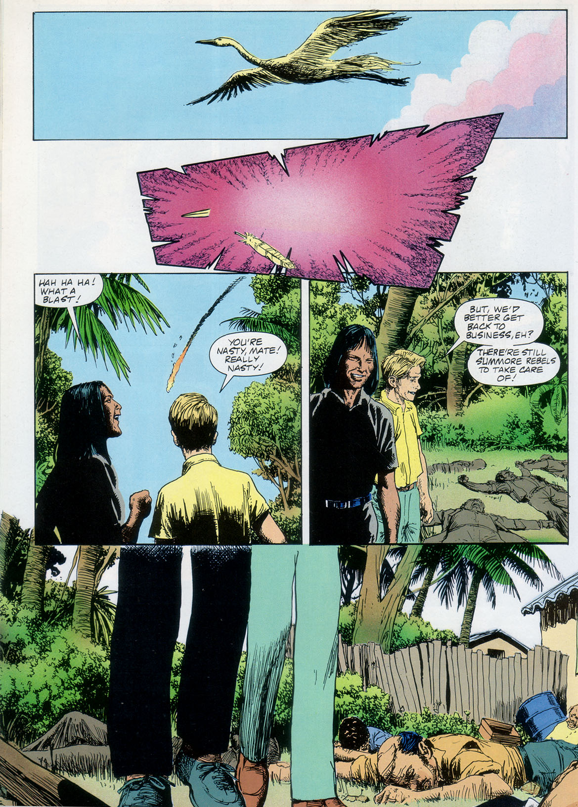Read online Marvel Graphic Novel: Rick Mason, The Agent comic -  Issue # TPB - 34