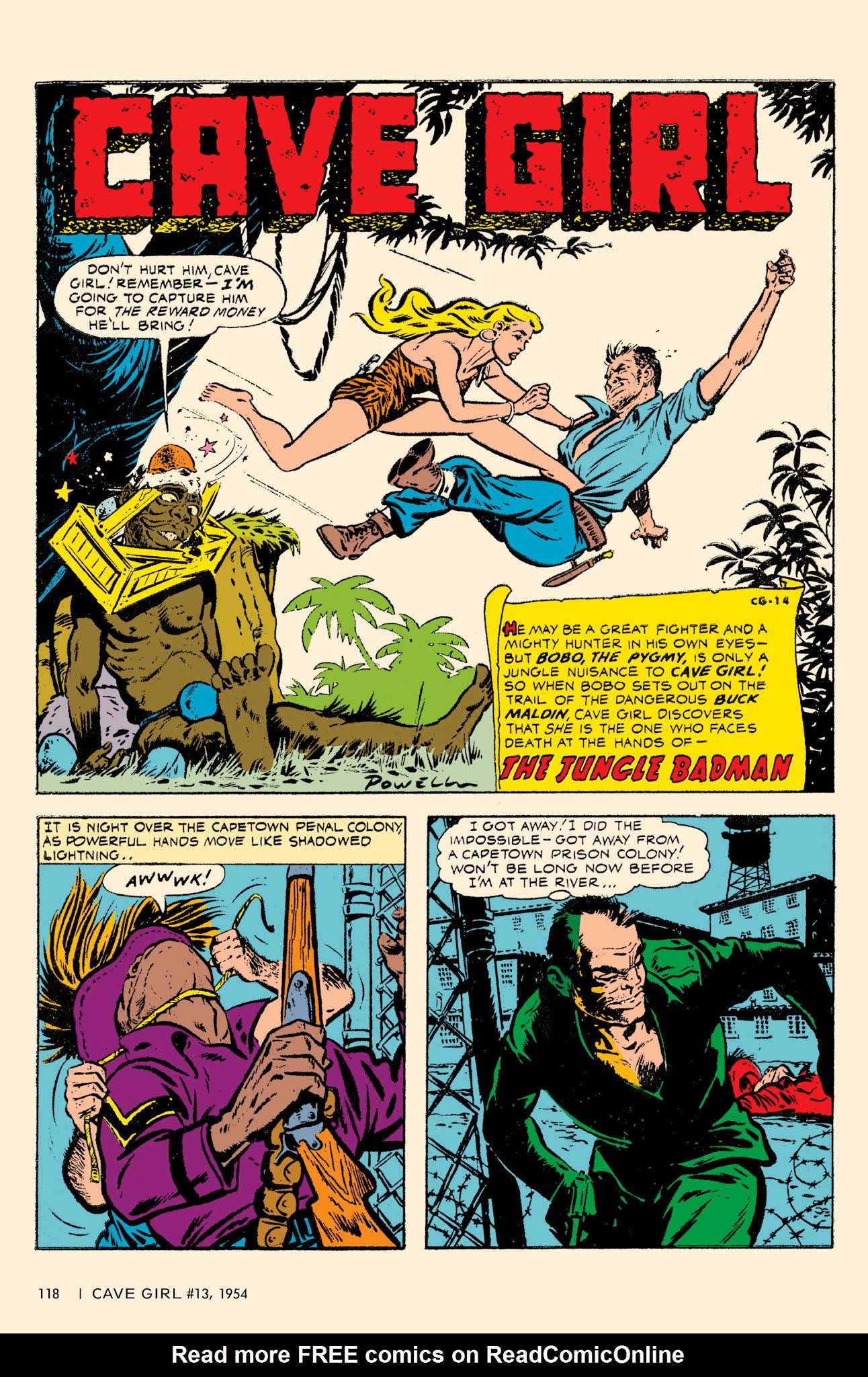 Read online Bob Powell's Complete Cave Girl comic -  Issue # TPB (Part 2) - 19