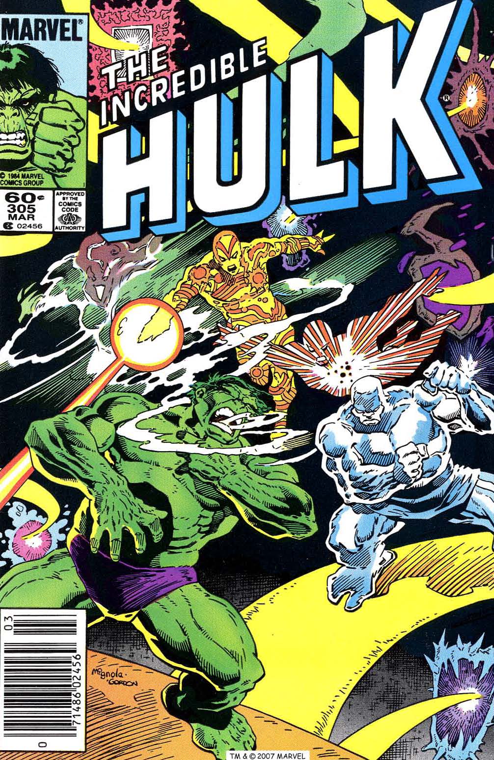 Read online The Incredible Hulk (1968) comic -  Issue #305 - 1