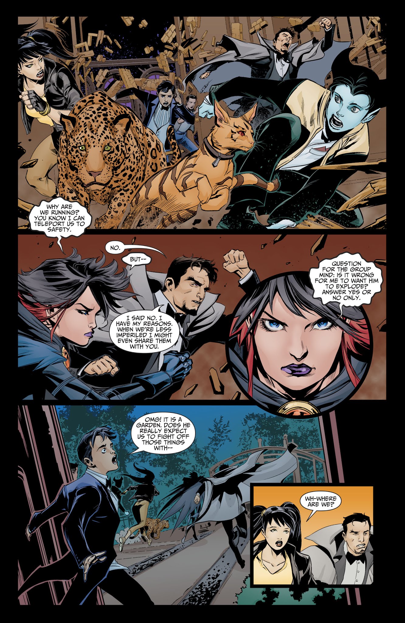 Read online Raven: Daughter of Darkness comic -  Issue #10 - 4