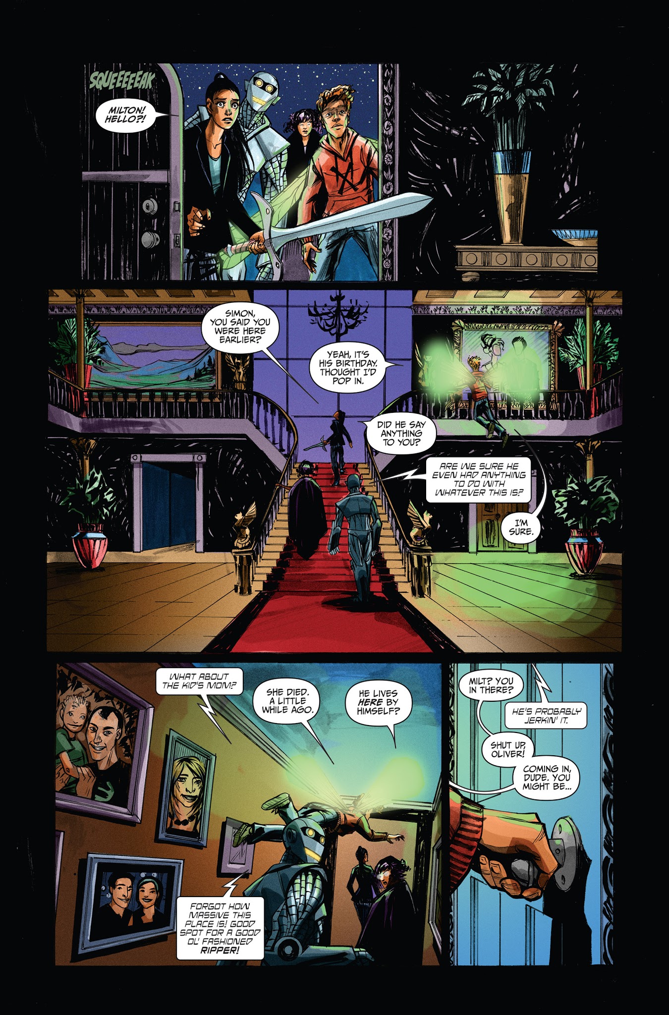 Read online The Pantheon Project comic -  Issue #1 - 23