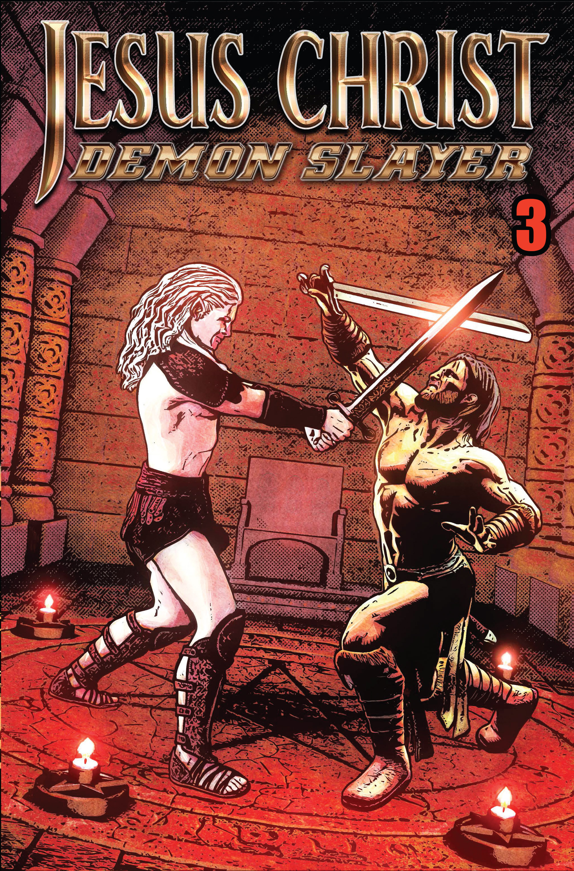 Read online Jesus Christ Demon Slayer comic -  Issue #3 - 1