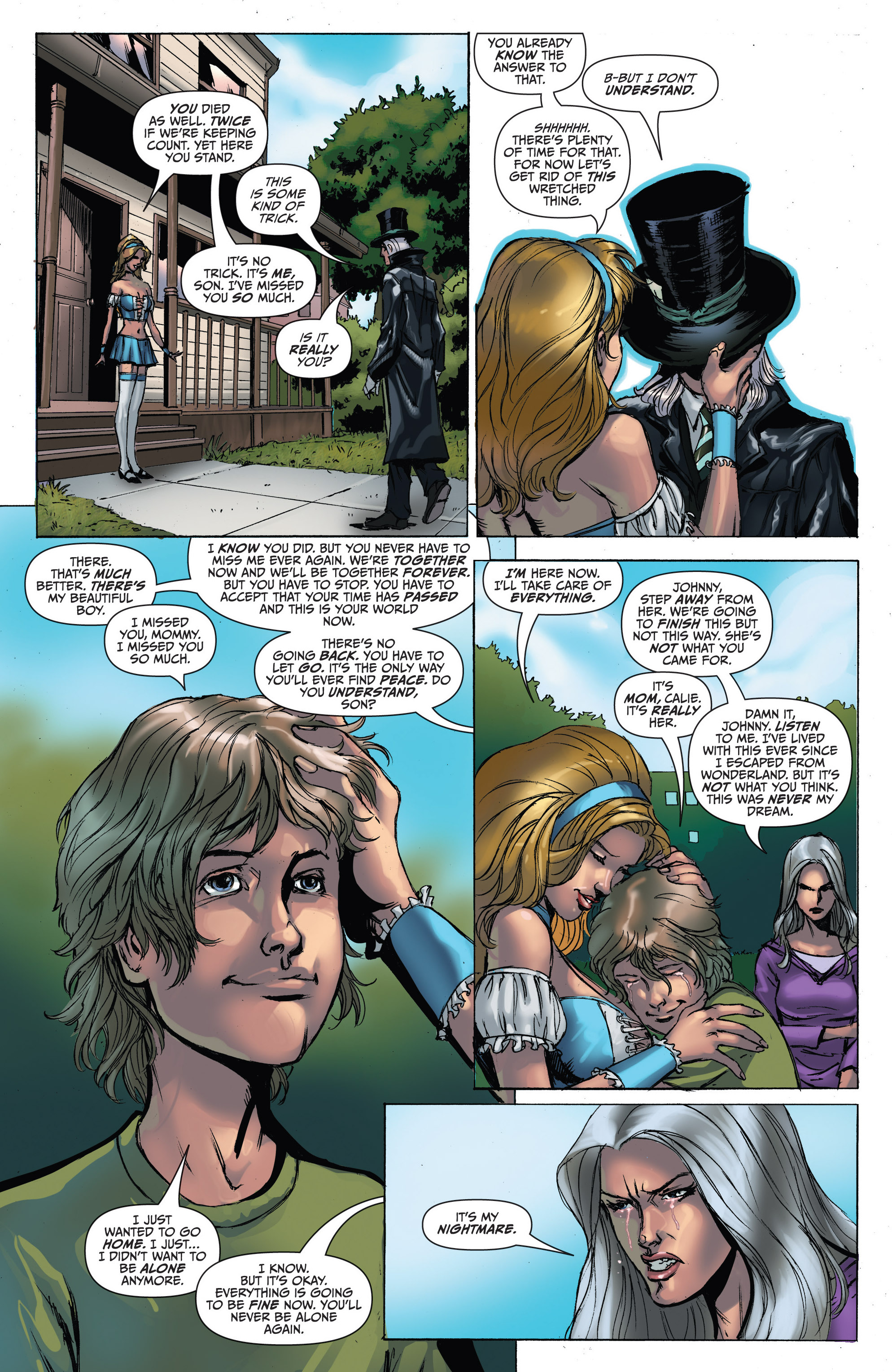 Read online Grimm Fairy Tales presents Wonderland comic -  Issue #4 - 19