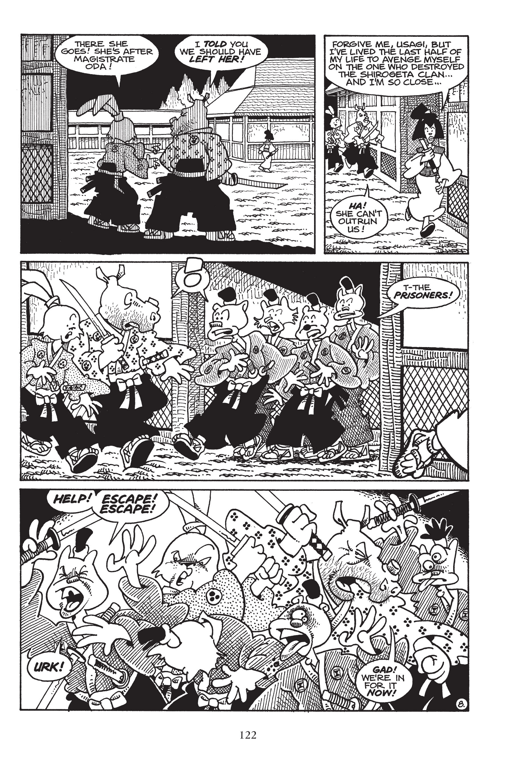 Read online Usagi Yojimbo (1987) comic -  Issue # _TPB 7 - 115