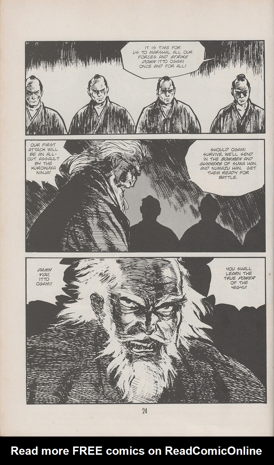 Read online Lone Wolf and Cub comic -  Issue #32 - 30