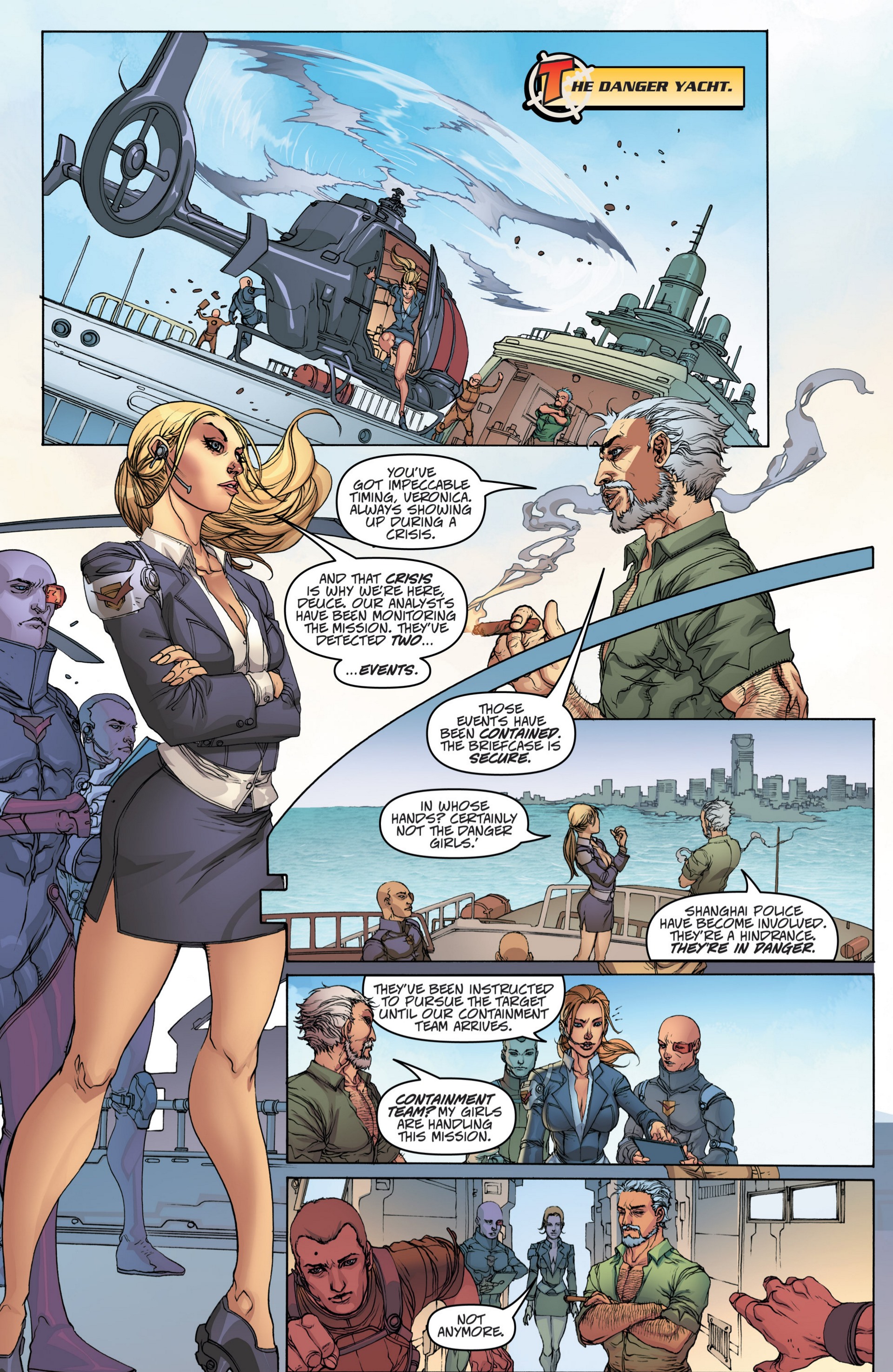 Read online Danger Girl: The Chase comic -  Issue #2 - 16