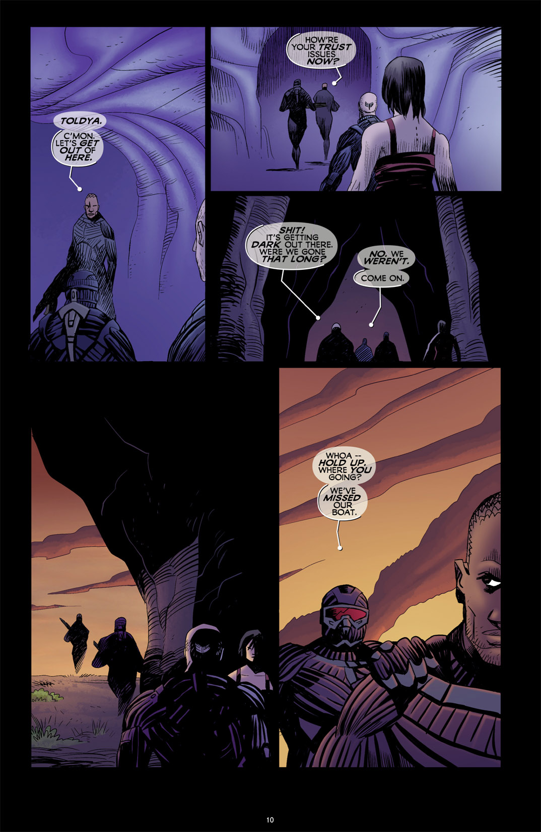 Read online Crysis comic -  Issue #5 - 13
