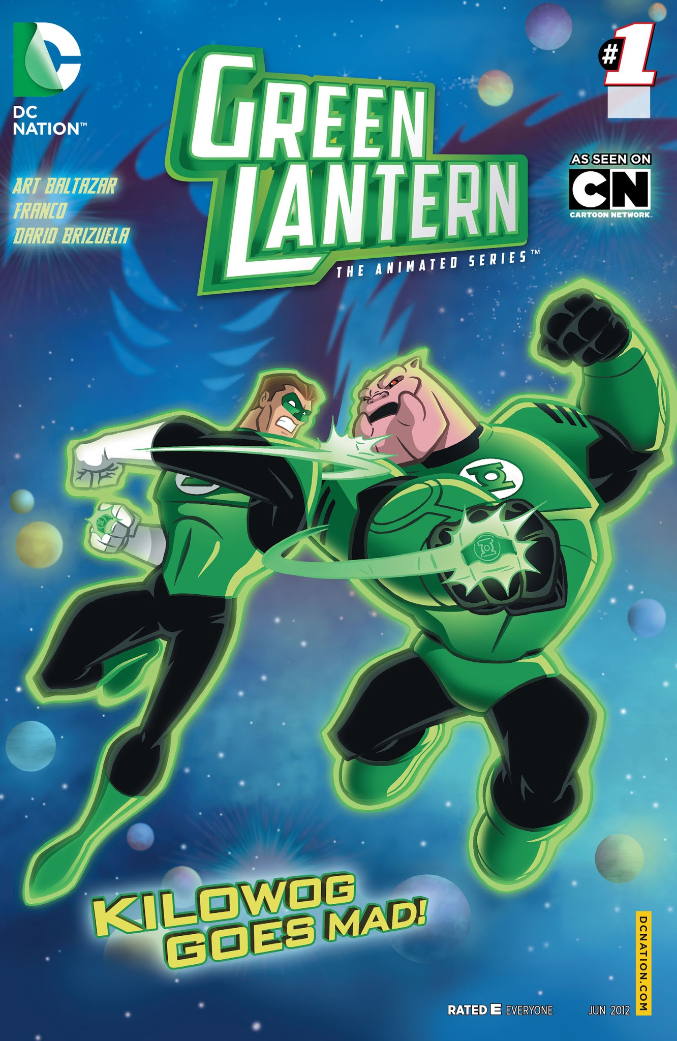 Read online Green Lantern: The Animated Series comic -  Issue #1 - 1