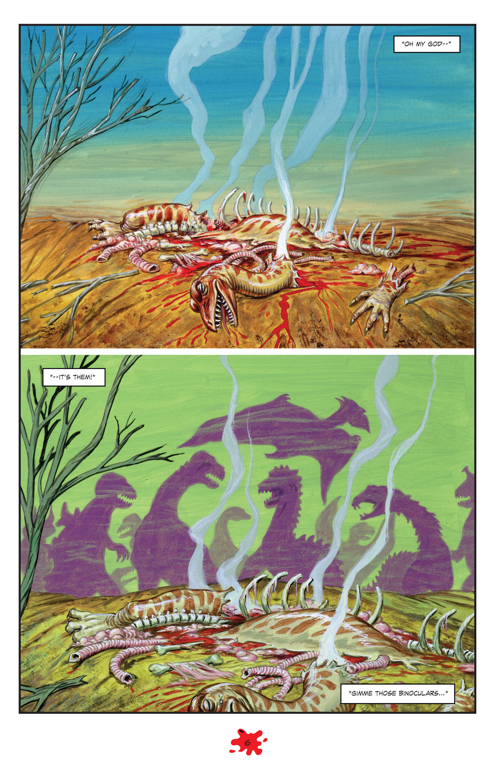 Read online Dinosaurs Attack! comic -  Issue #4 - 8